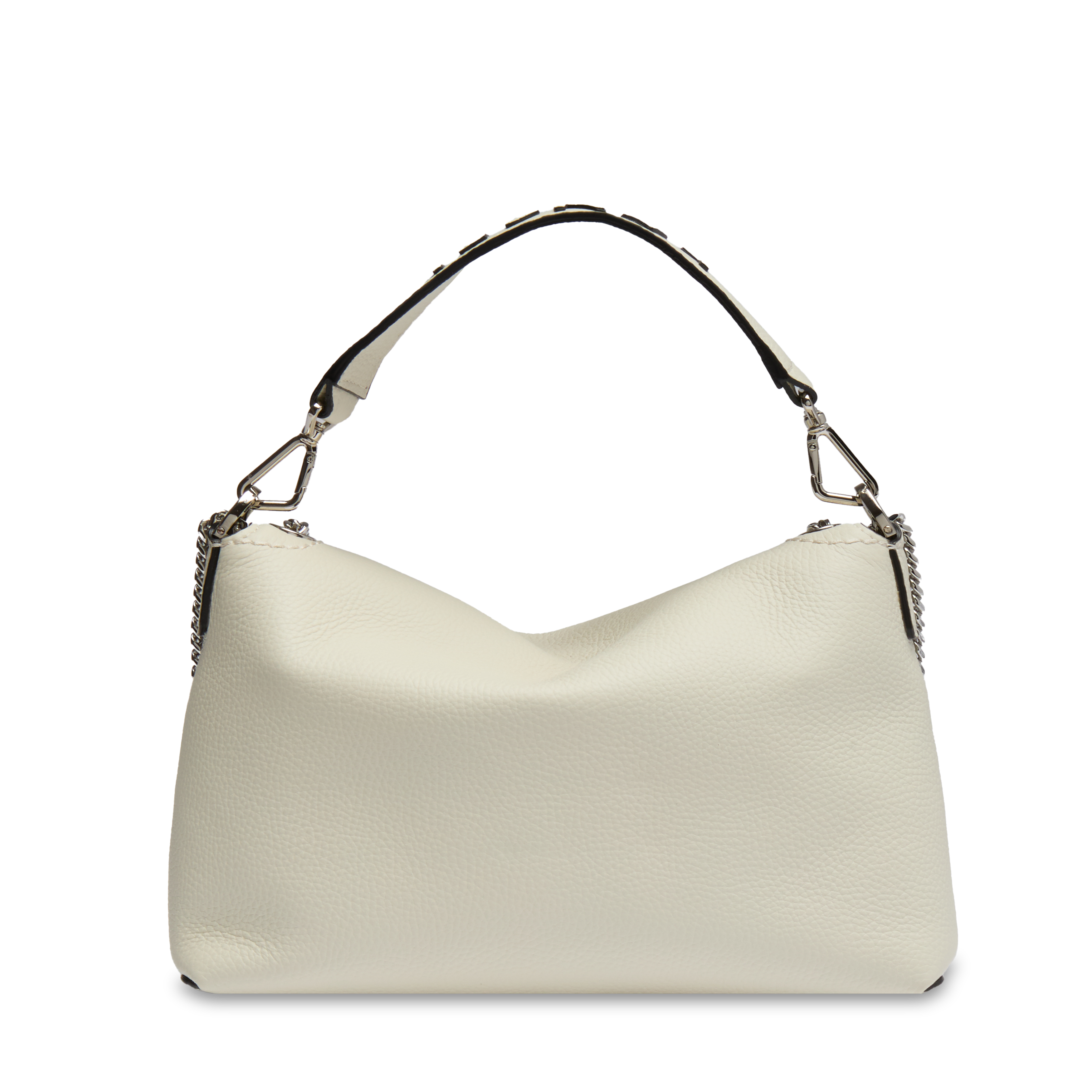 Sac rabat l ninon soft de lancel en cuir LANCEL Blanc