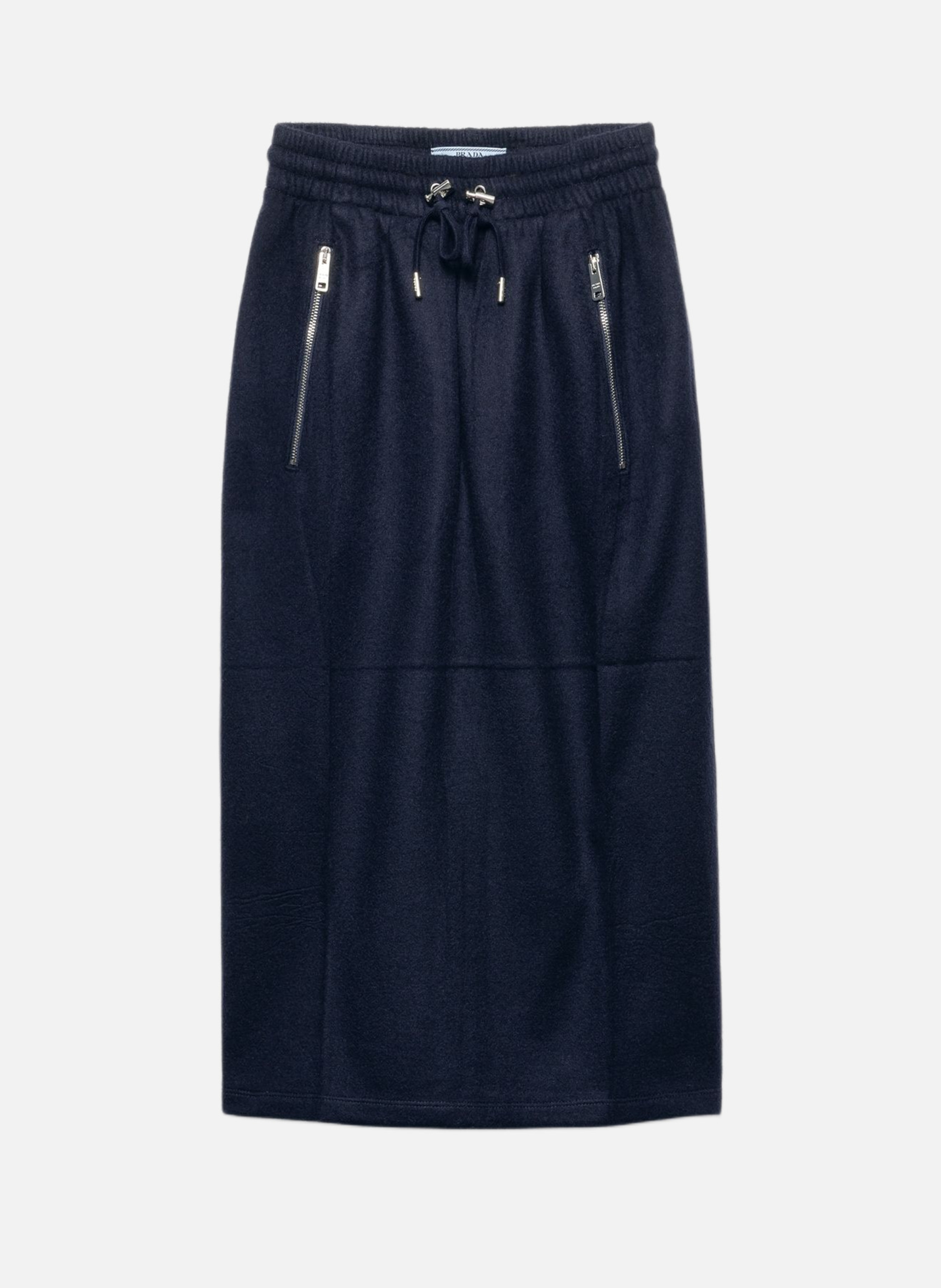 Jupe en jersey PRADA Bleu