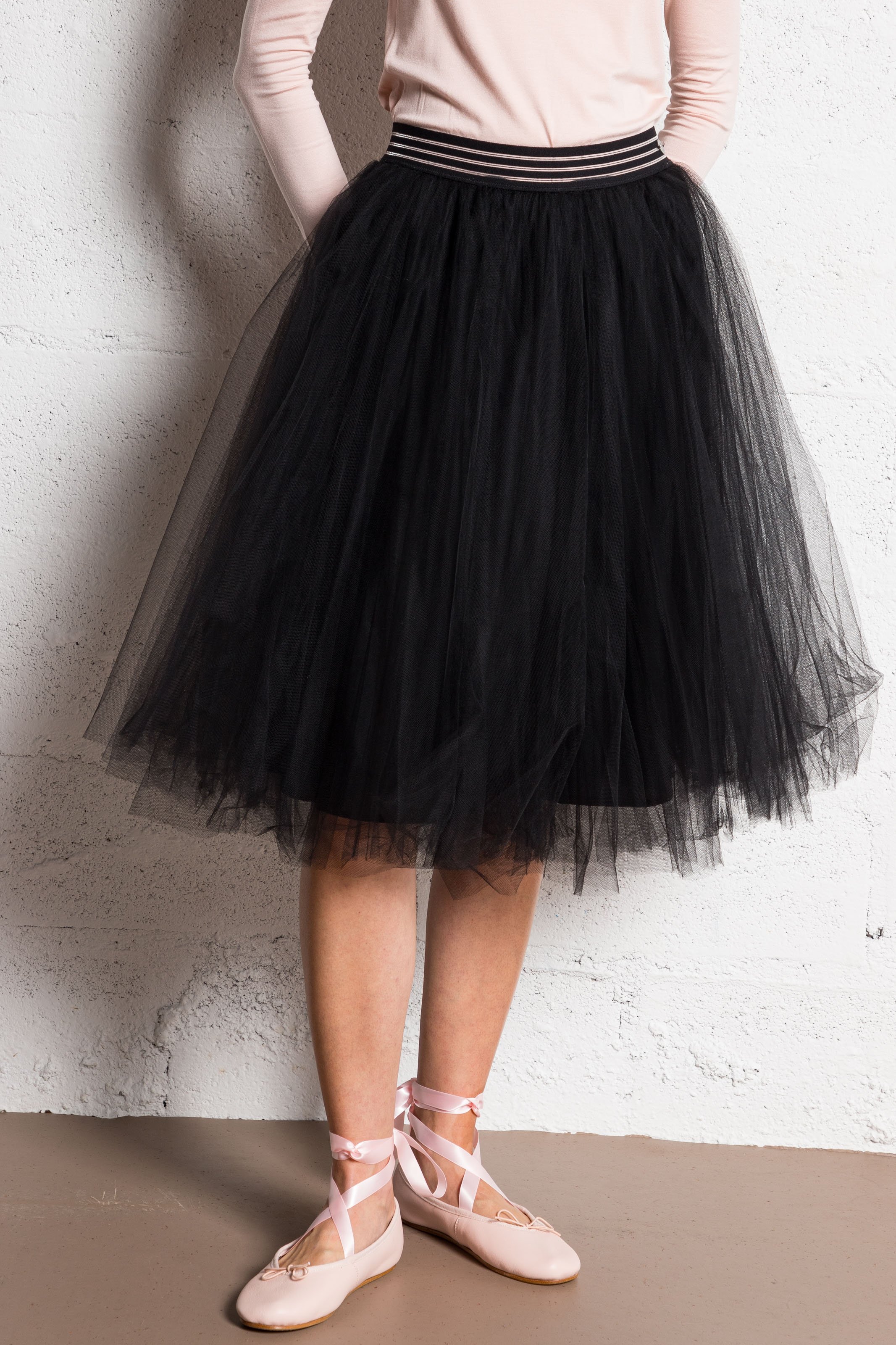 Jupon en tulle REPETTO Noir