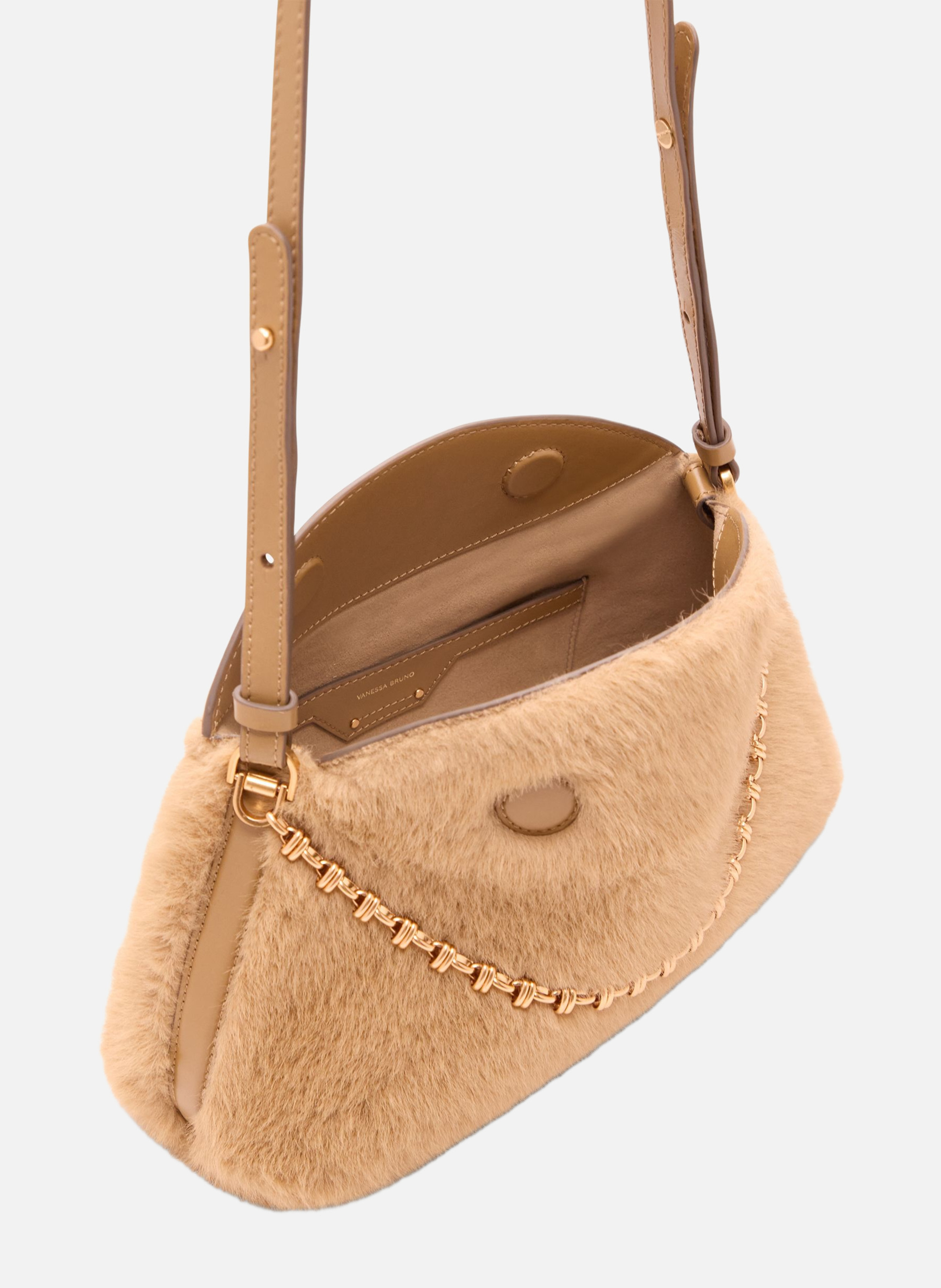 Pochette daily chain VANESSA BRUNO Beige