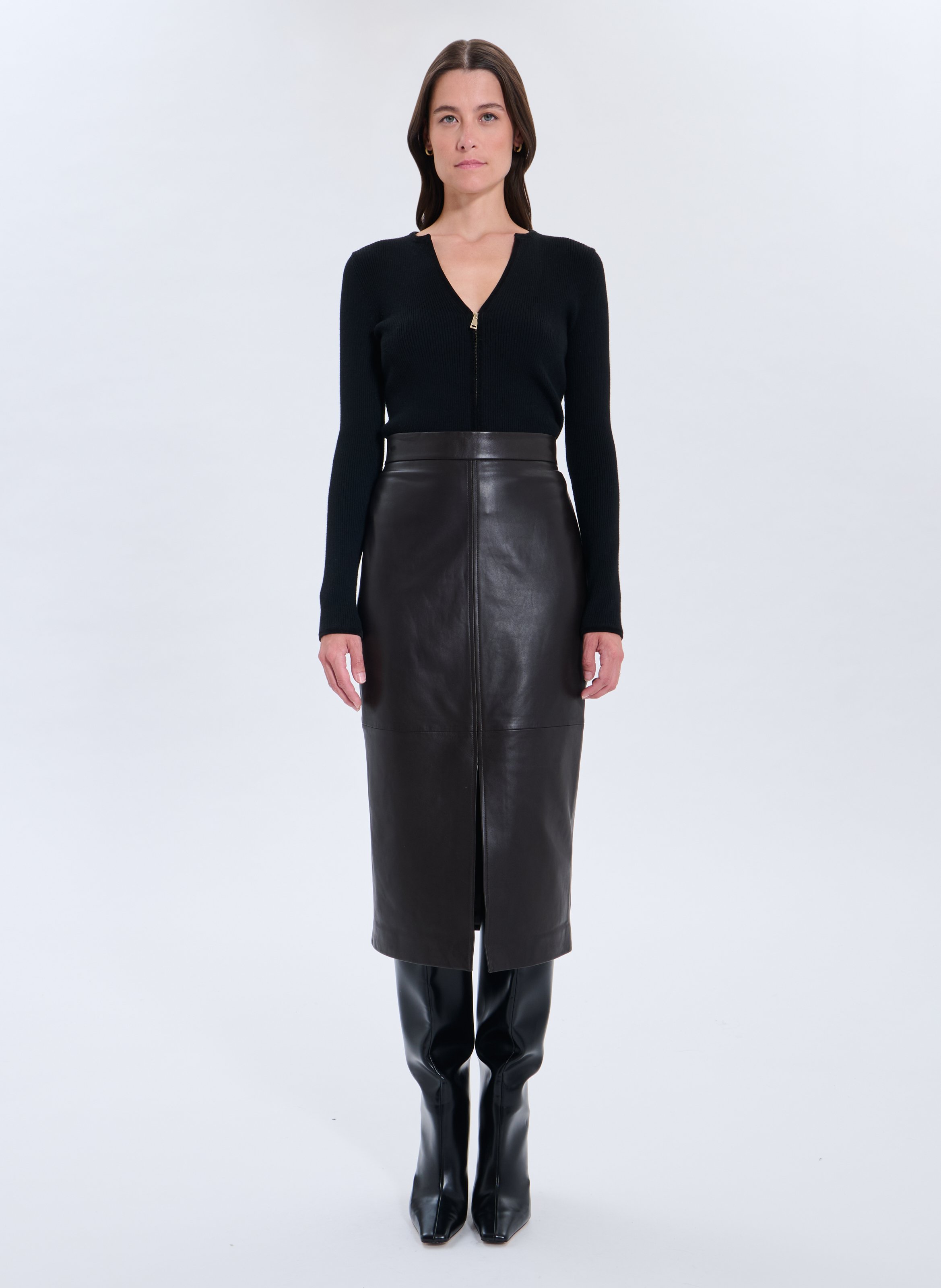 Jupe  jala ZAPA Marron