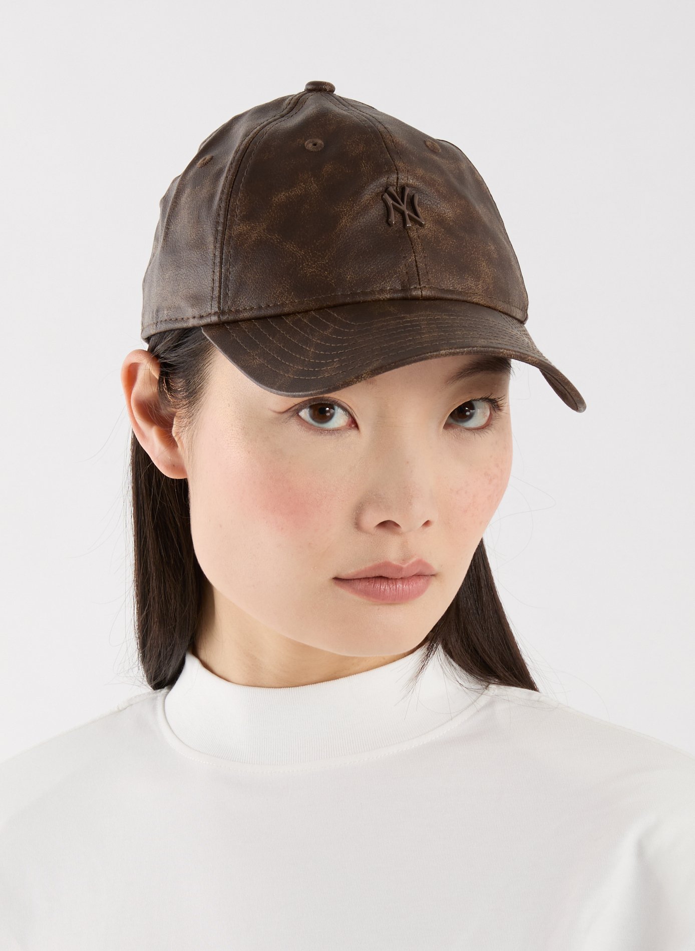 Casquette à visière incurvée NEW ERA Marron