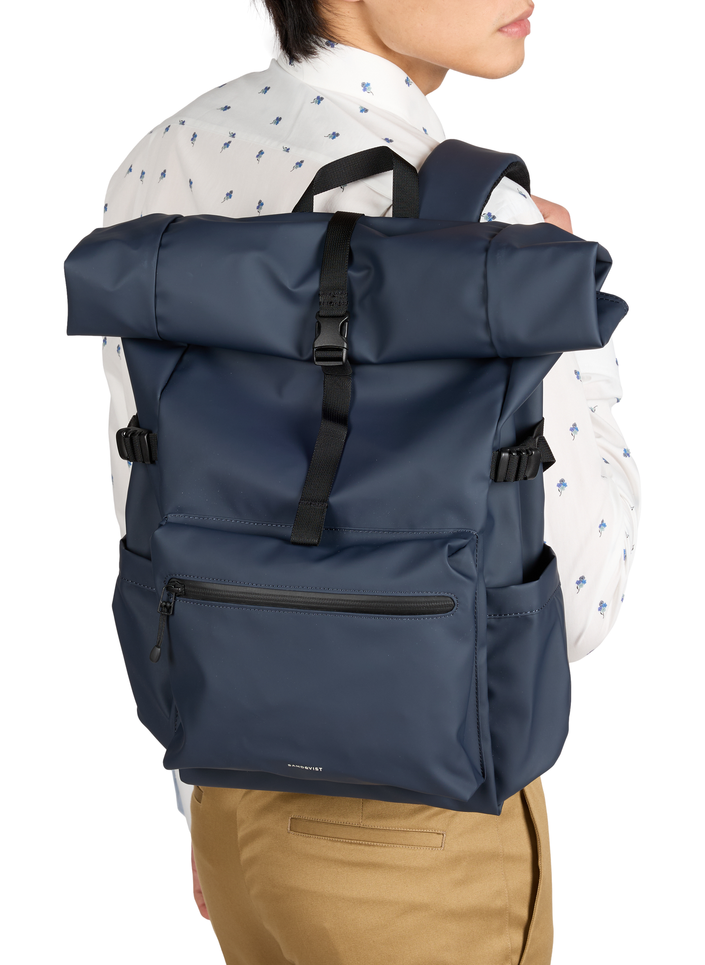Sac à dos Stream Rolltop L SANDQVIST Bleu