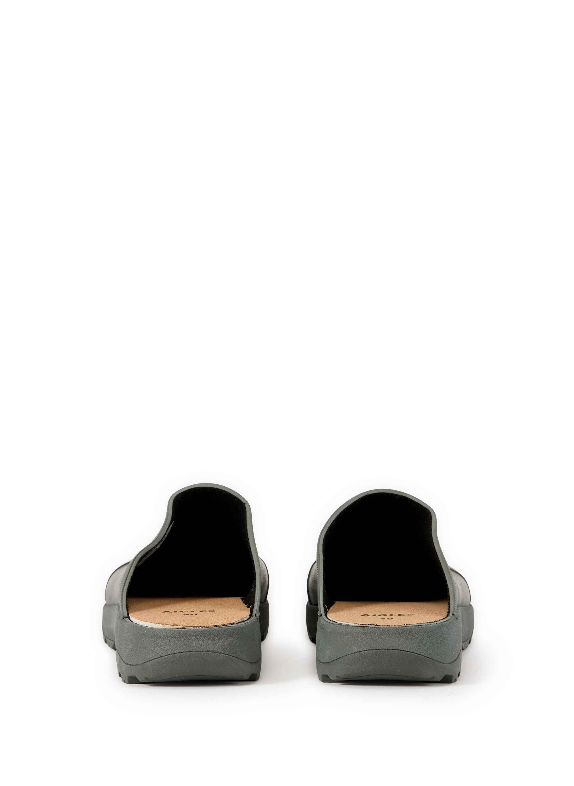 Rubber Corlay Mules AIGLE Khaki