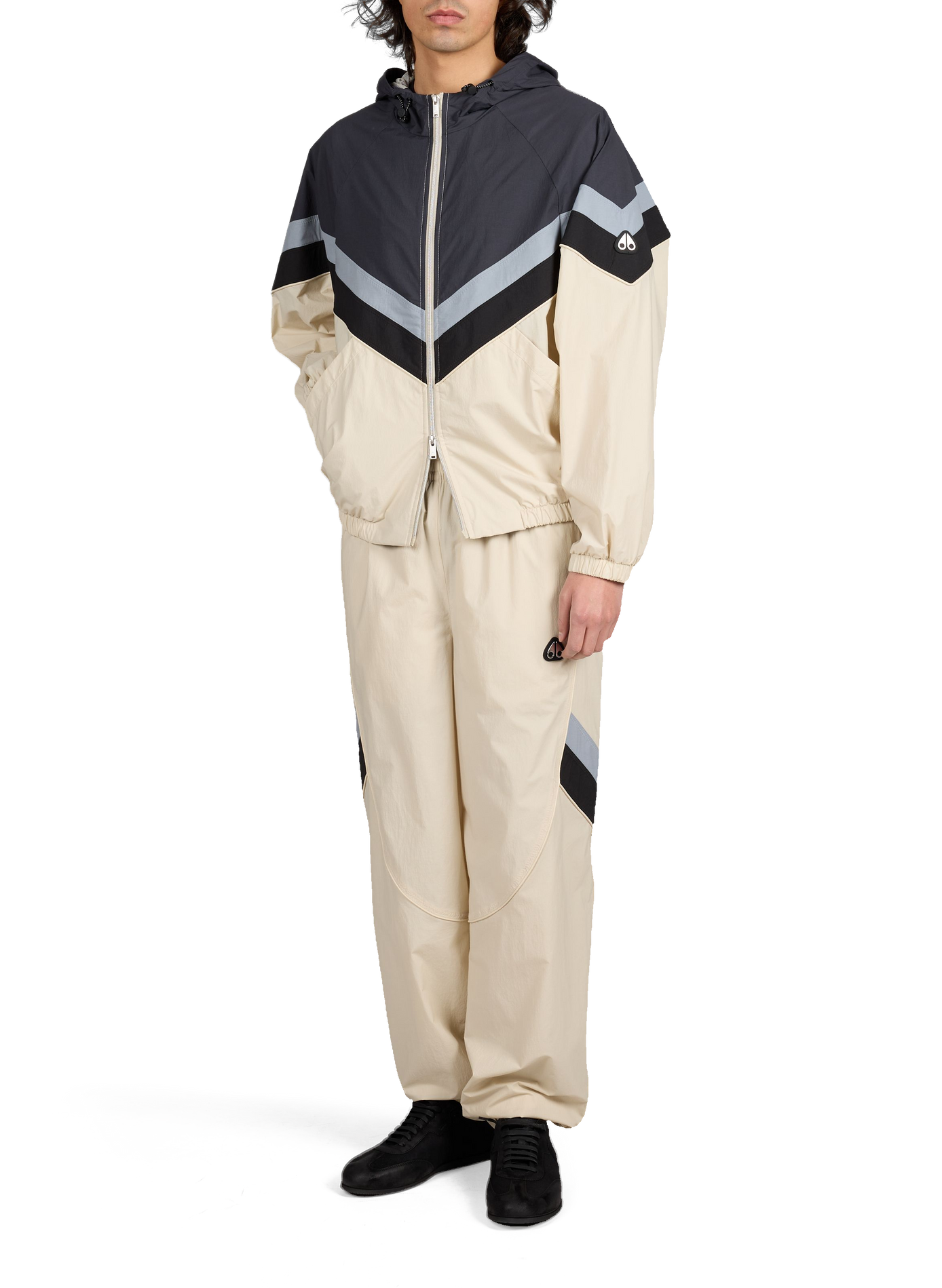 Veste ample à capuche MOOSE KNUCKLES Grey