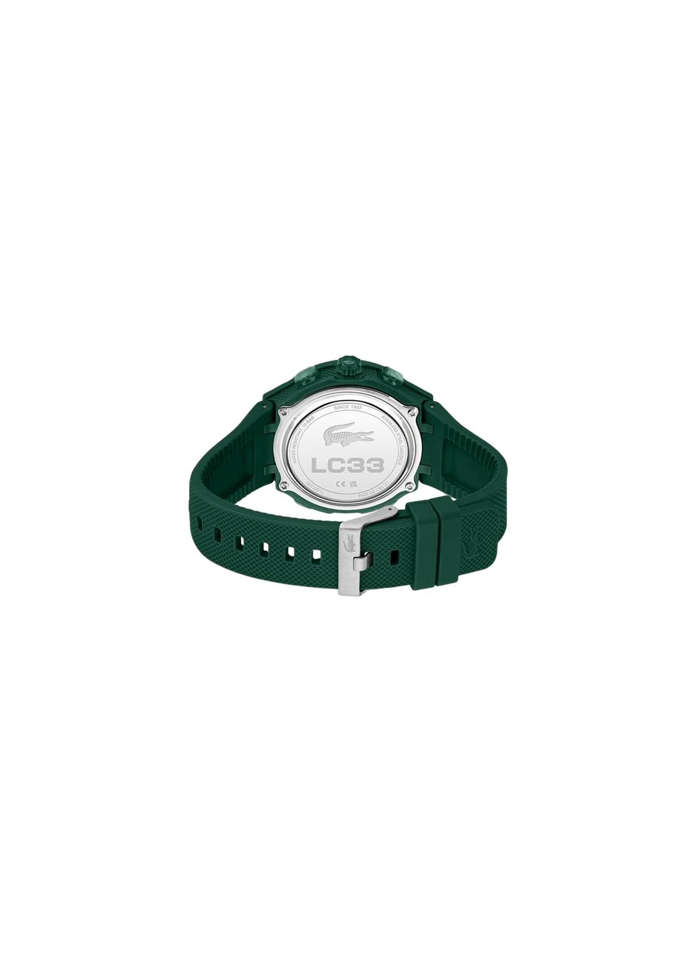 Montre quartz LC33 en silicone LACOSTE MONTRES Vert