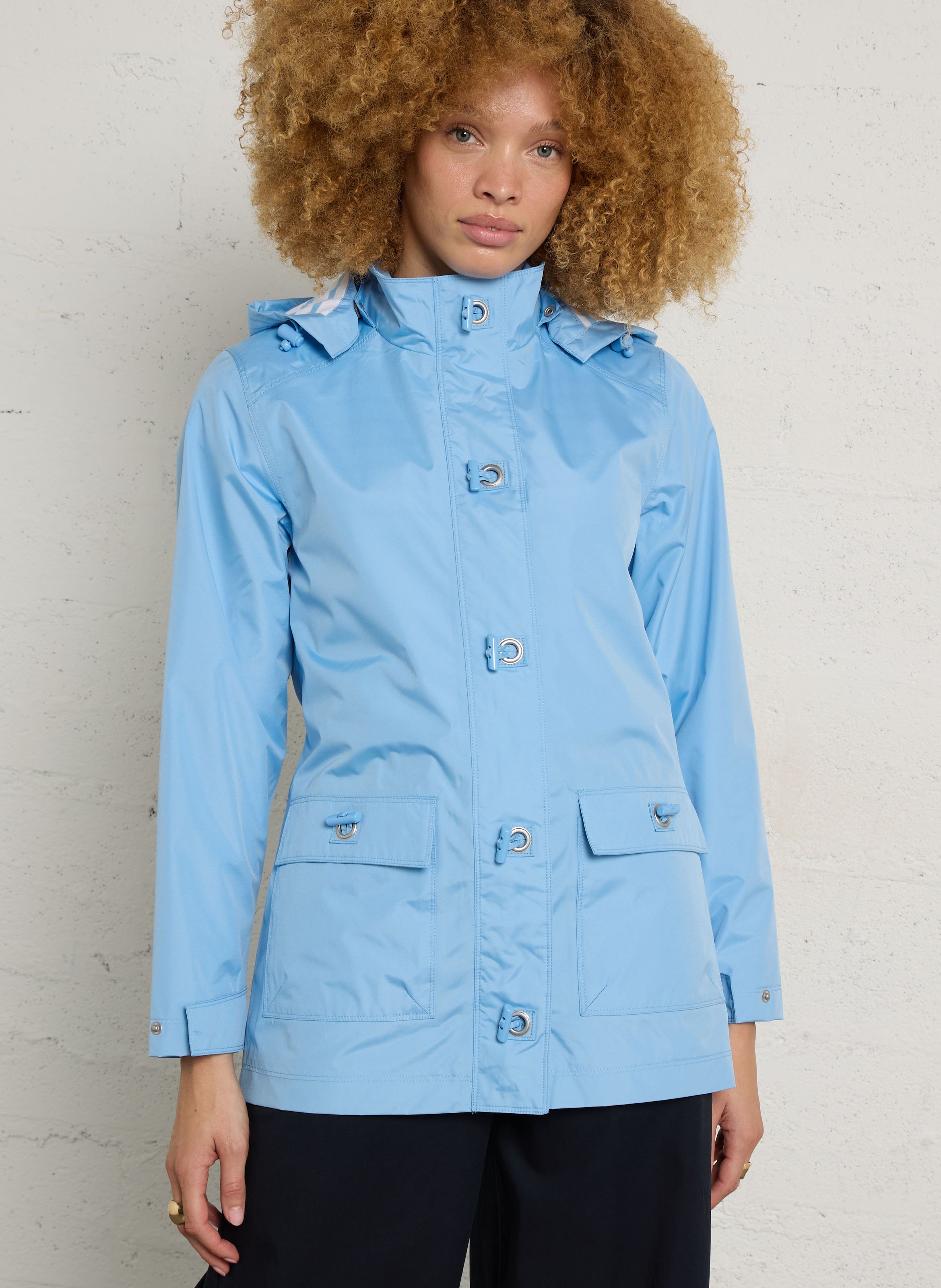 Coupe-vent à capuche audierne ARMOR-LUX Bleu