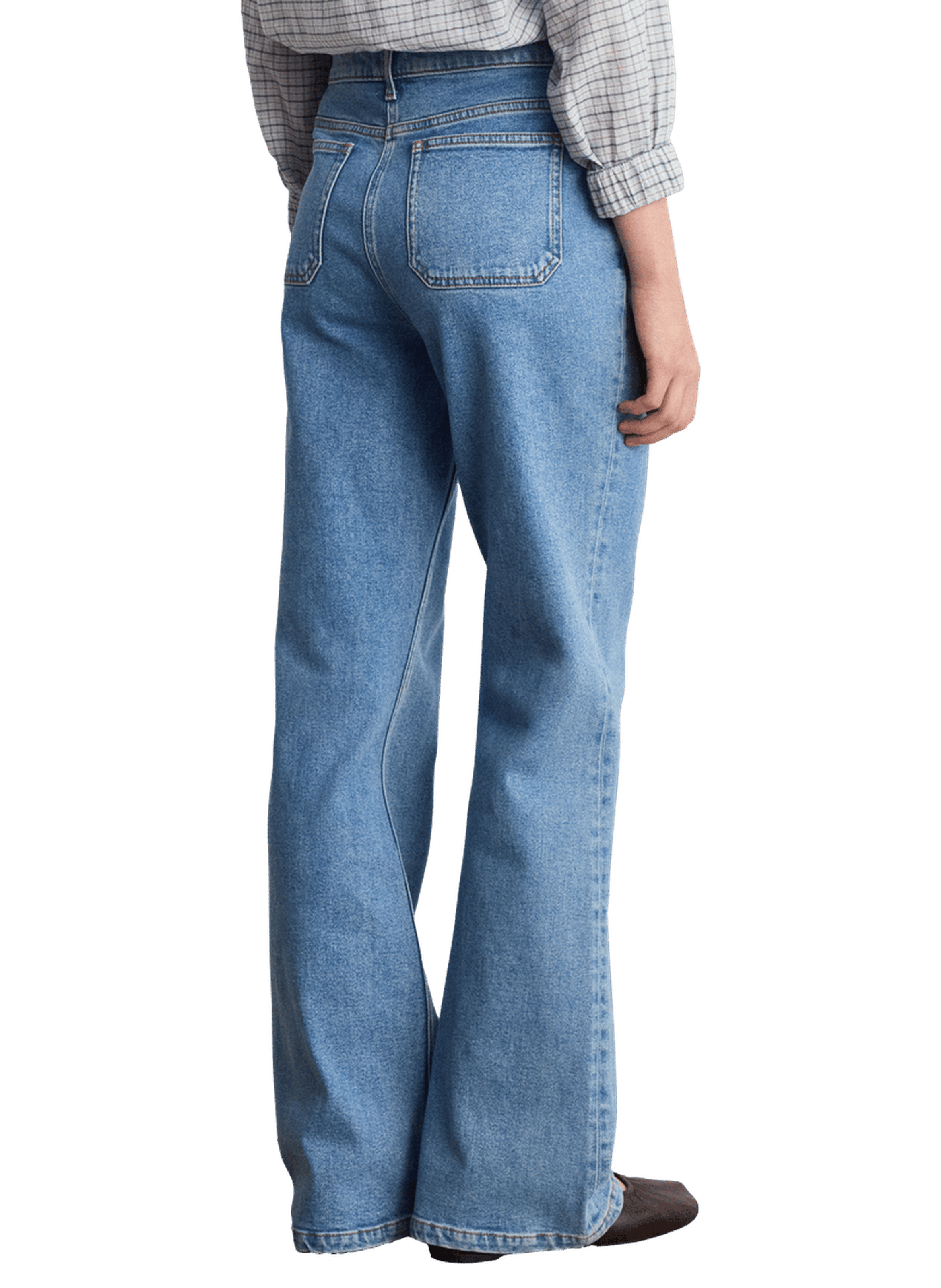 Jean bootcut à mors - brina PABLO Bleu