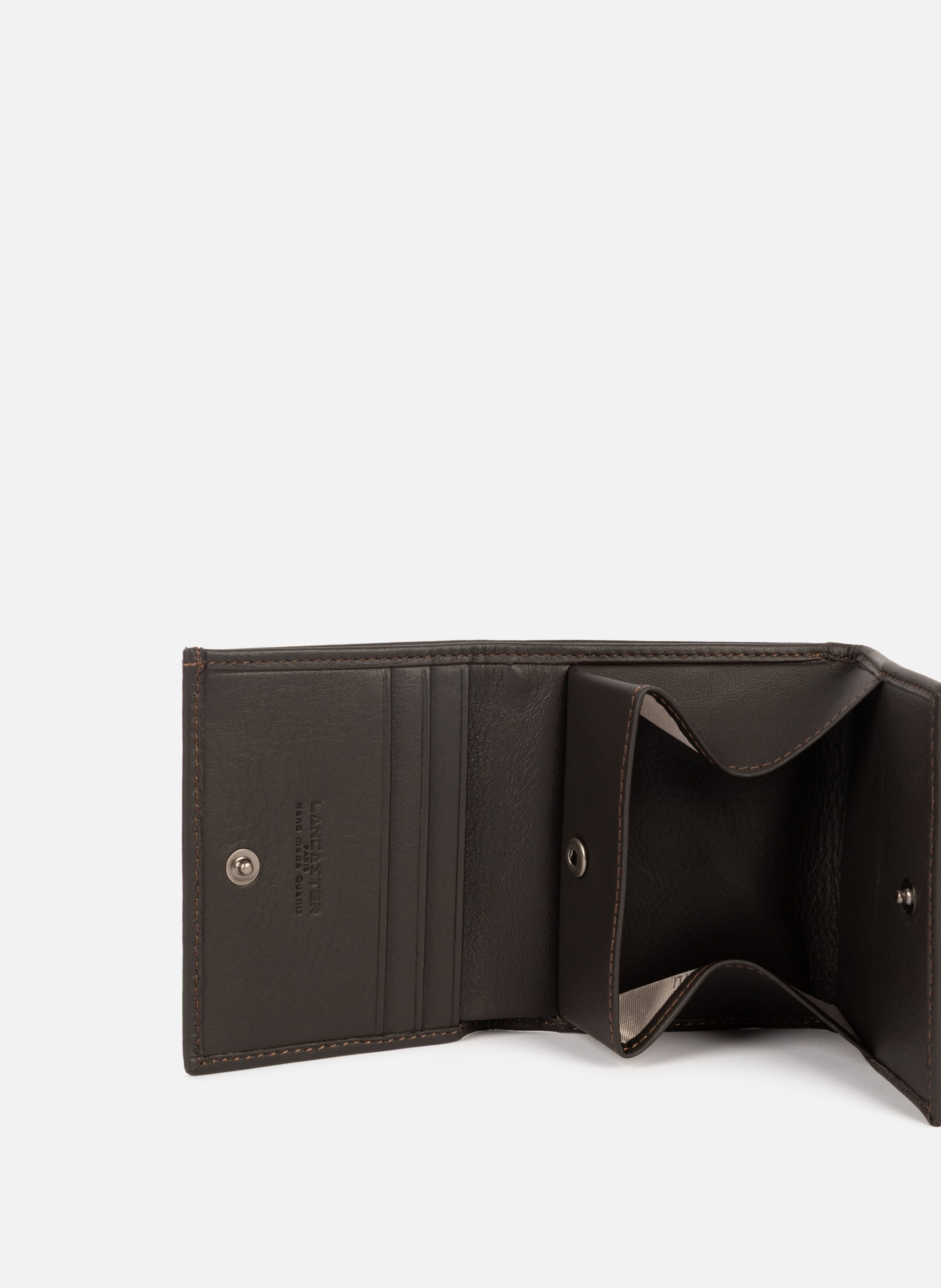 Porte-monnaie - soft vintage LANCASTER Marron