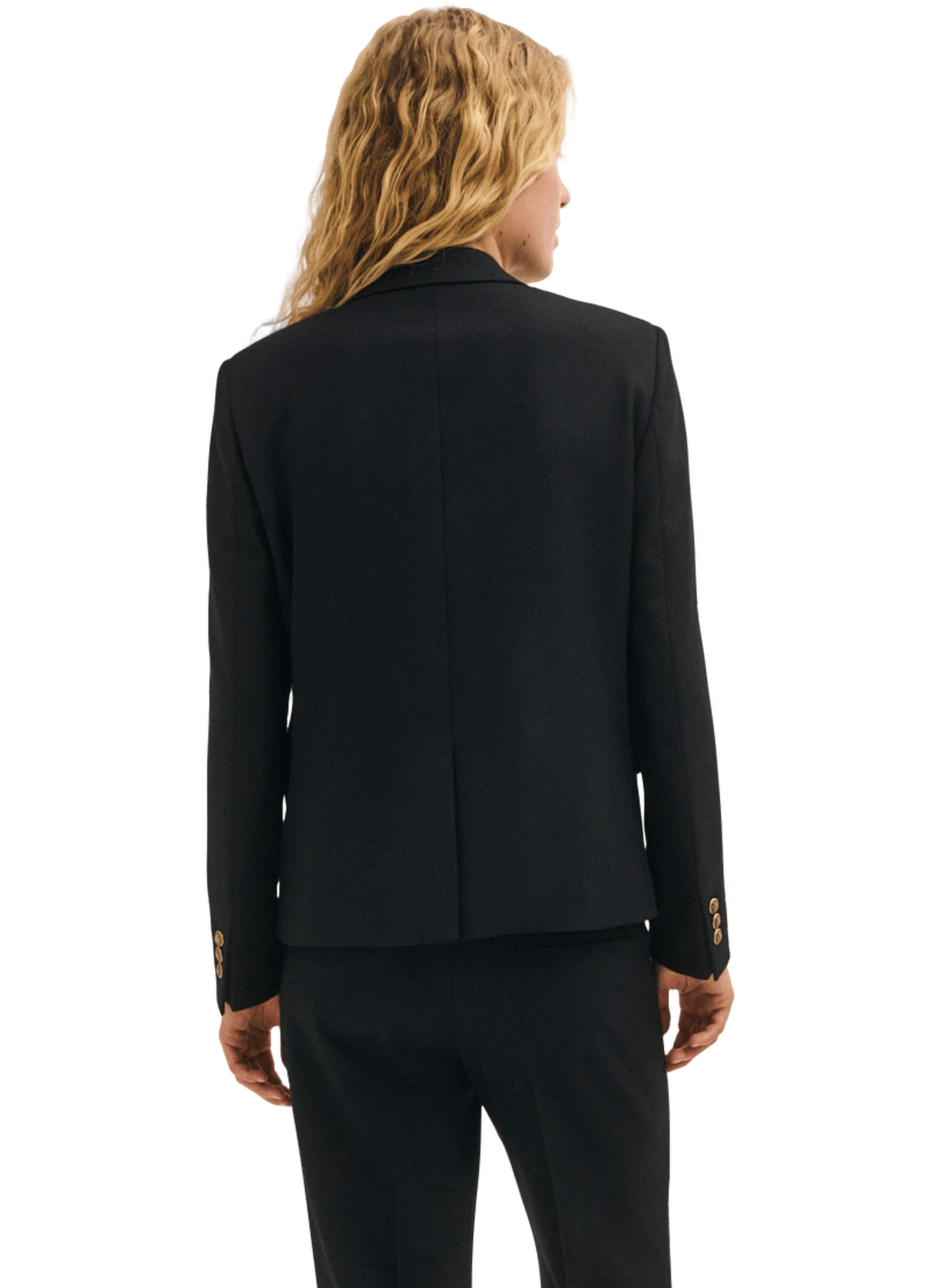 Blazer à boutons dorés - janie PABLO Noir