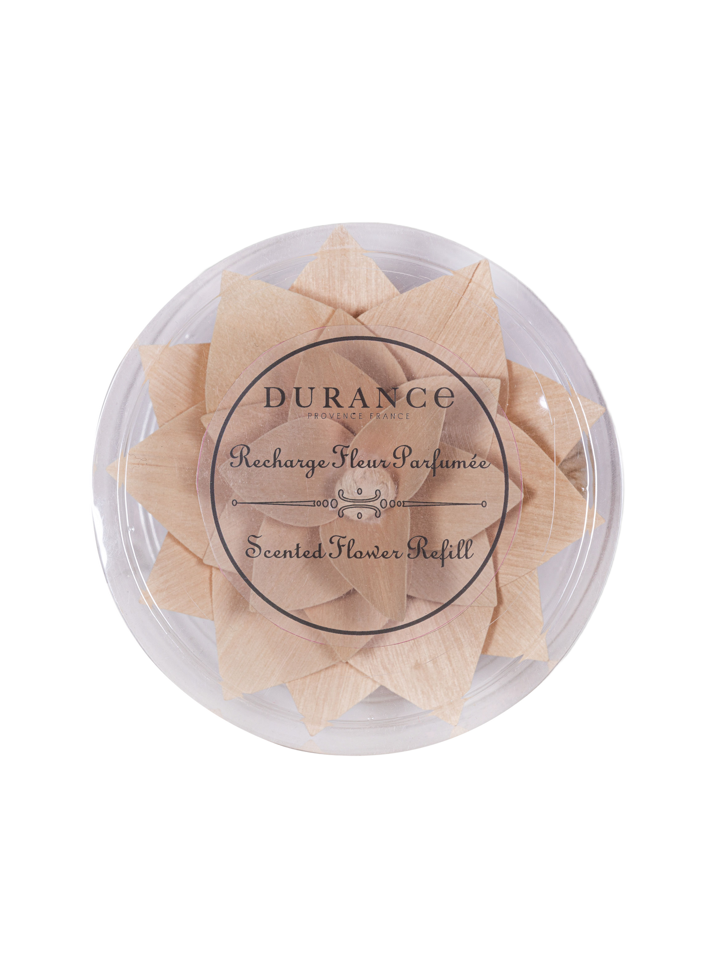 Wooden scented flower kit DURANCE Brown