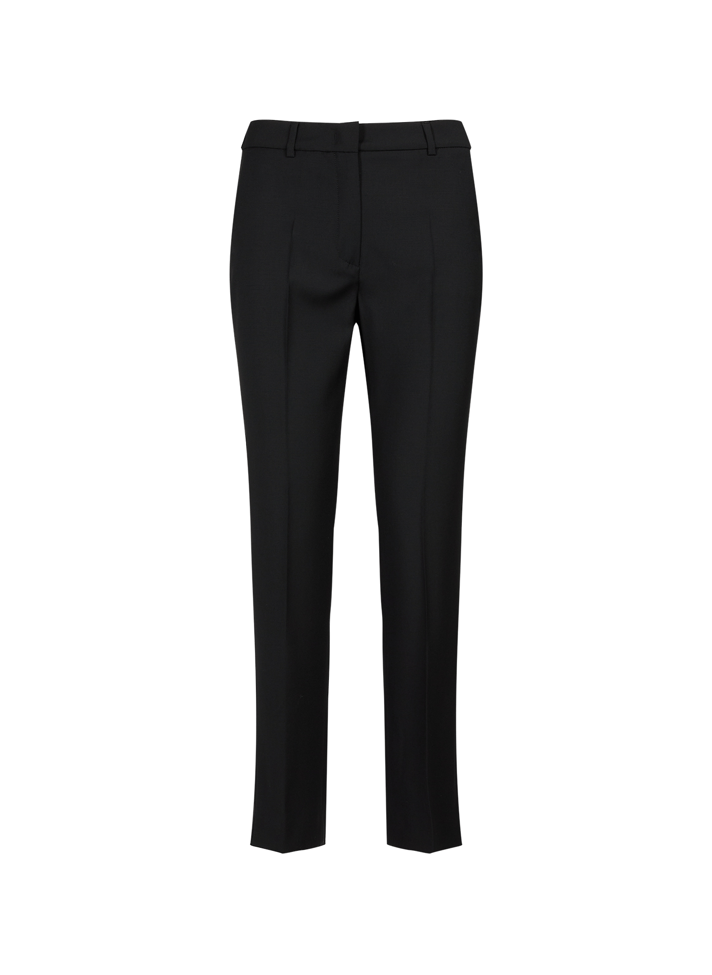 Pantalon cigarette en laine vierge MAX MARA WEEK END Noir