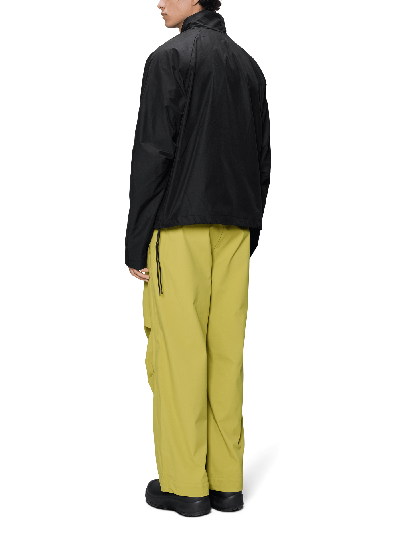 Blouson en coton mélangé RAINS Noir