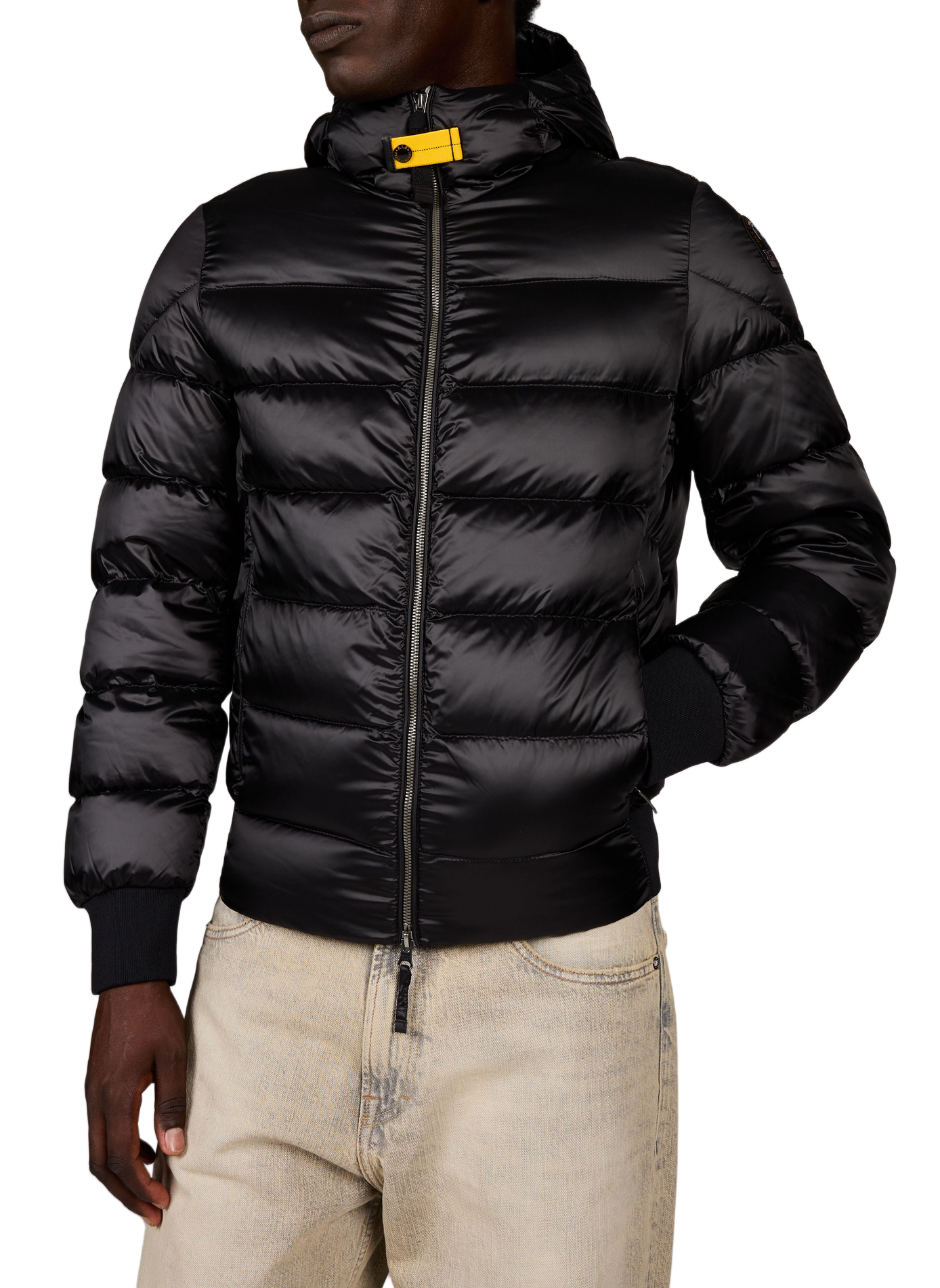 Doudoune matelassé Pharr à capuche PARAJUMPERS Noir