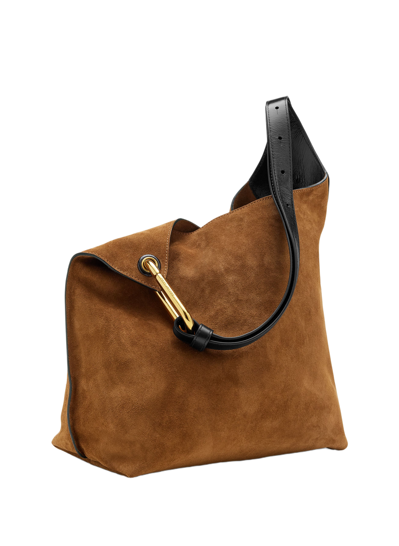 The Scene Bucket shoulder bag in suede leather MARC JACOBS Brown