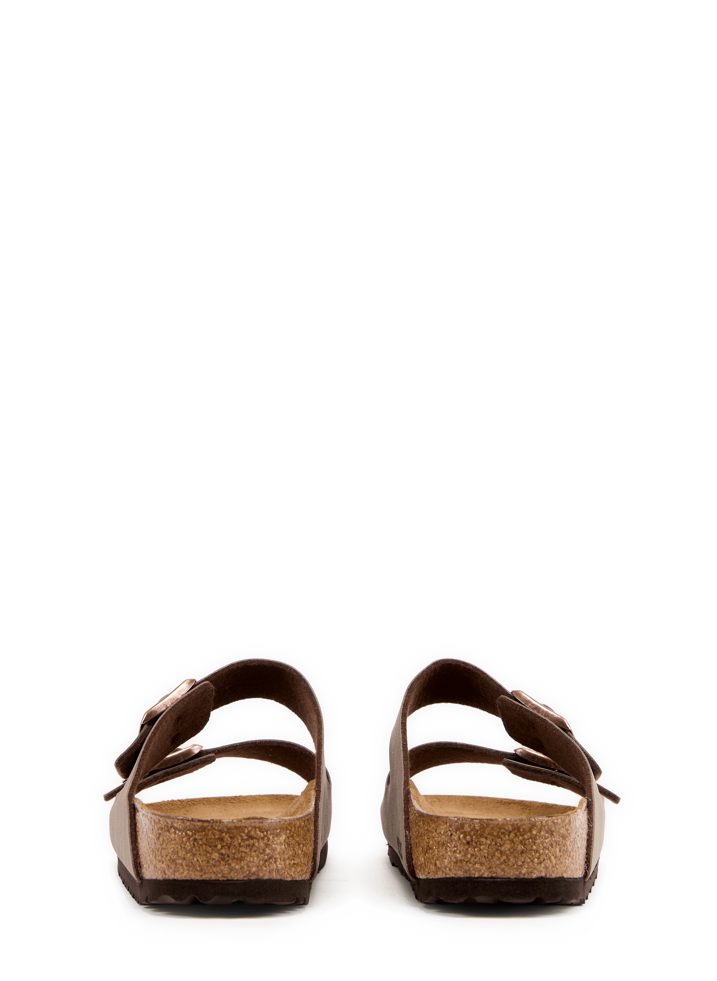 Arizona BS sandalen van gemengd leer BIRKENSTOCK Bruin