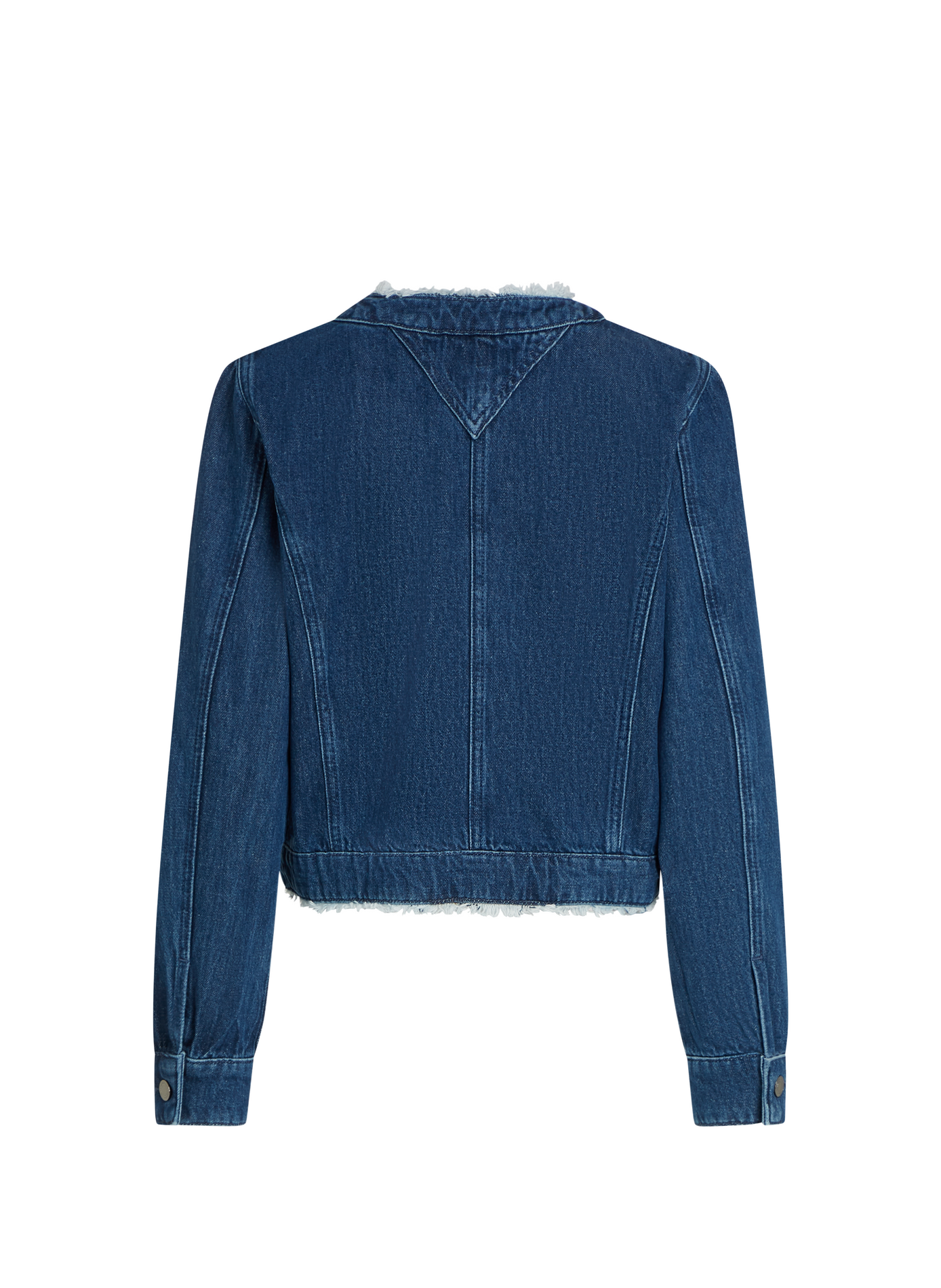 Rundhalsausschnitt Denim-Jacke KARL LAGERFELD Blau