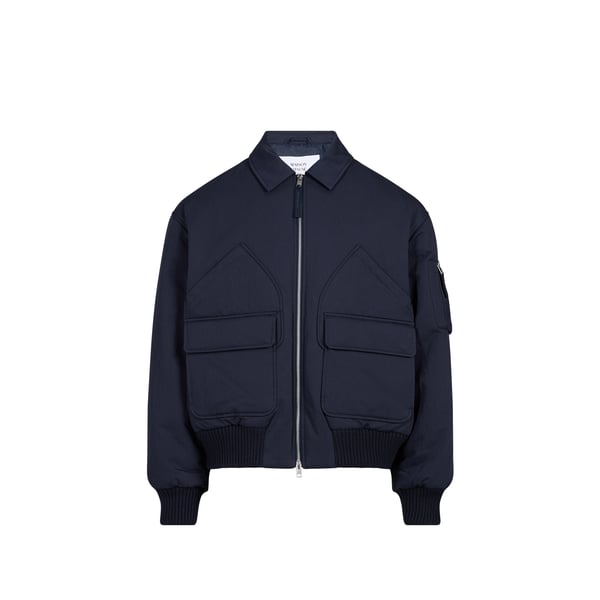 Blouson ample col classique zippé Blouson ample col classique zippé