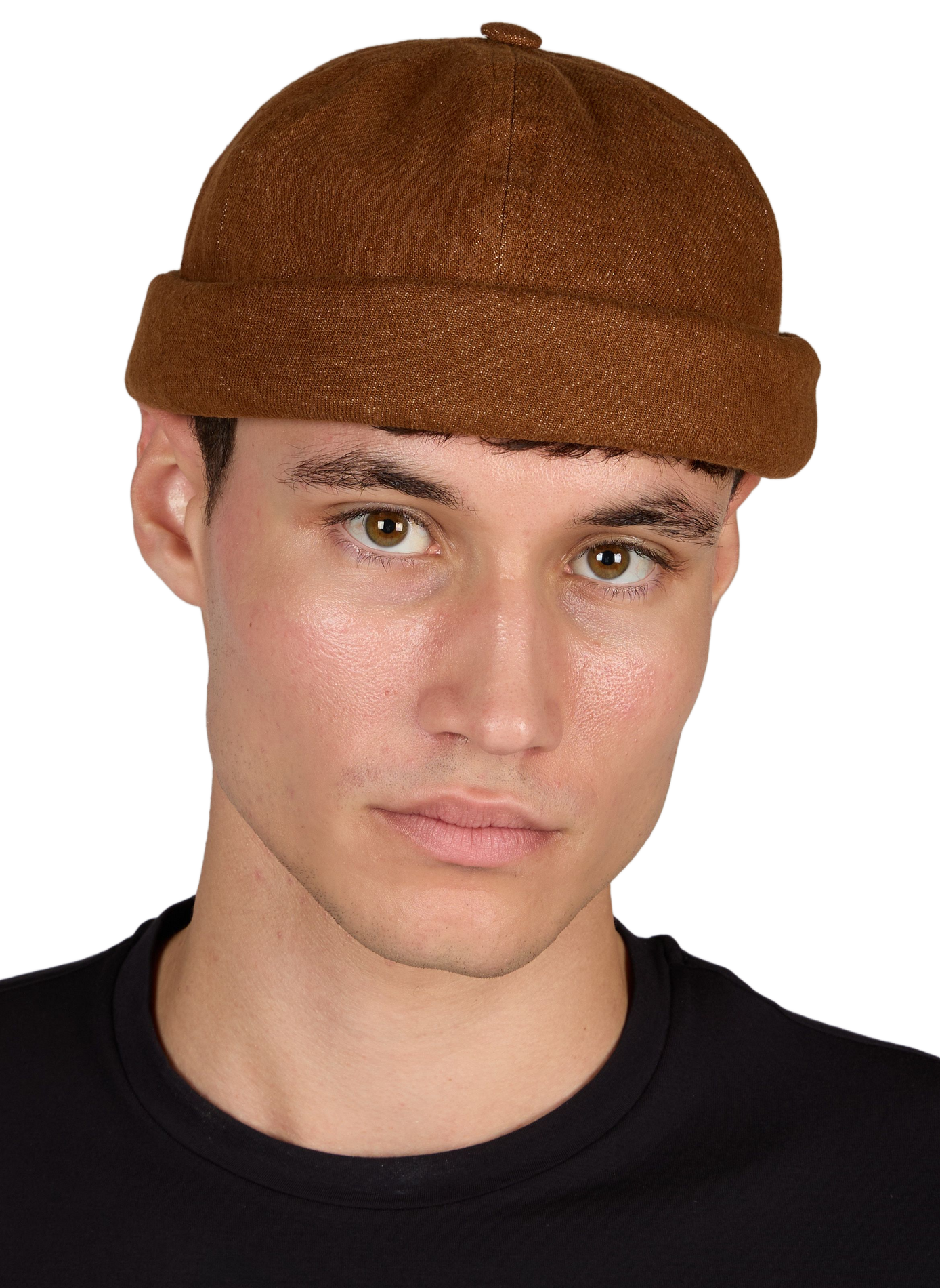 Cotton hat  BETON CIRE Brown