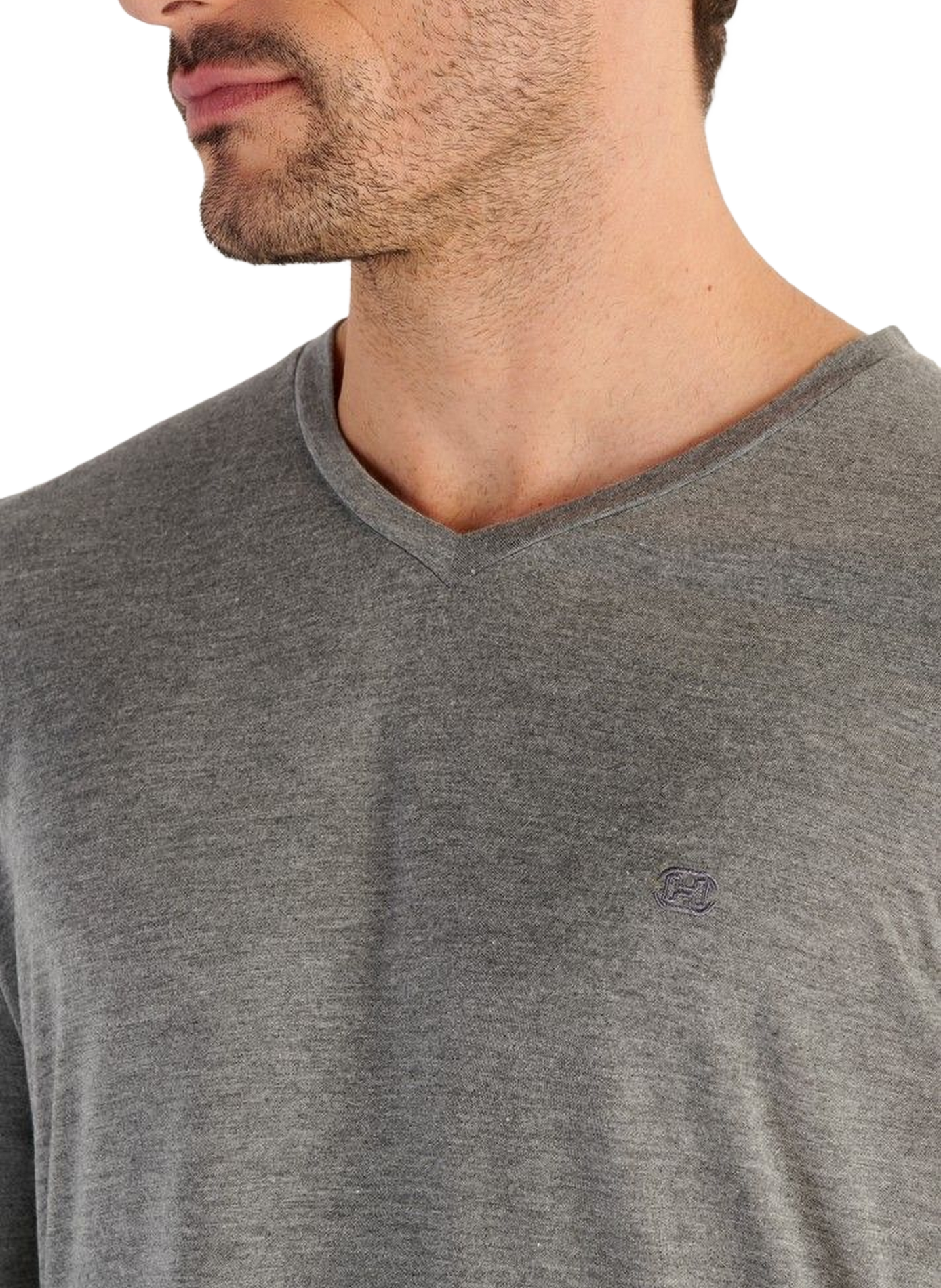 Camiseta de manga larga para estar en casa HOM Gris