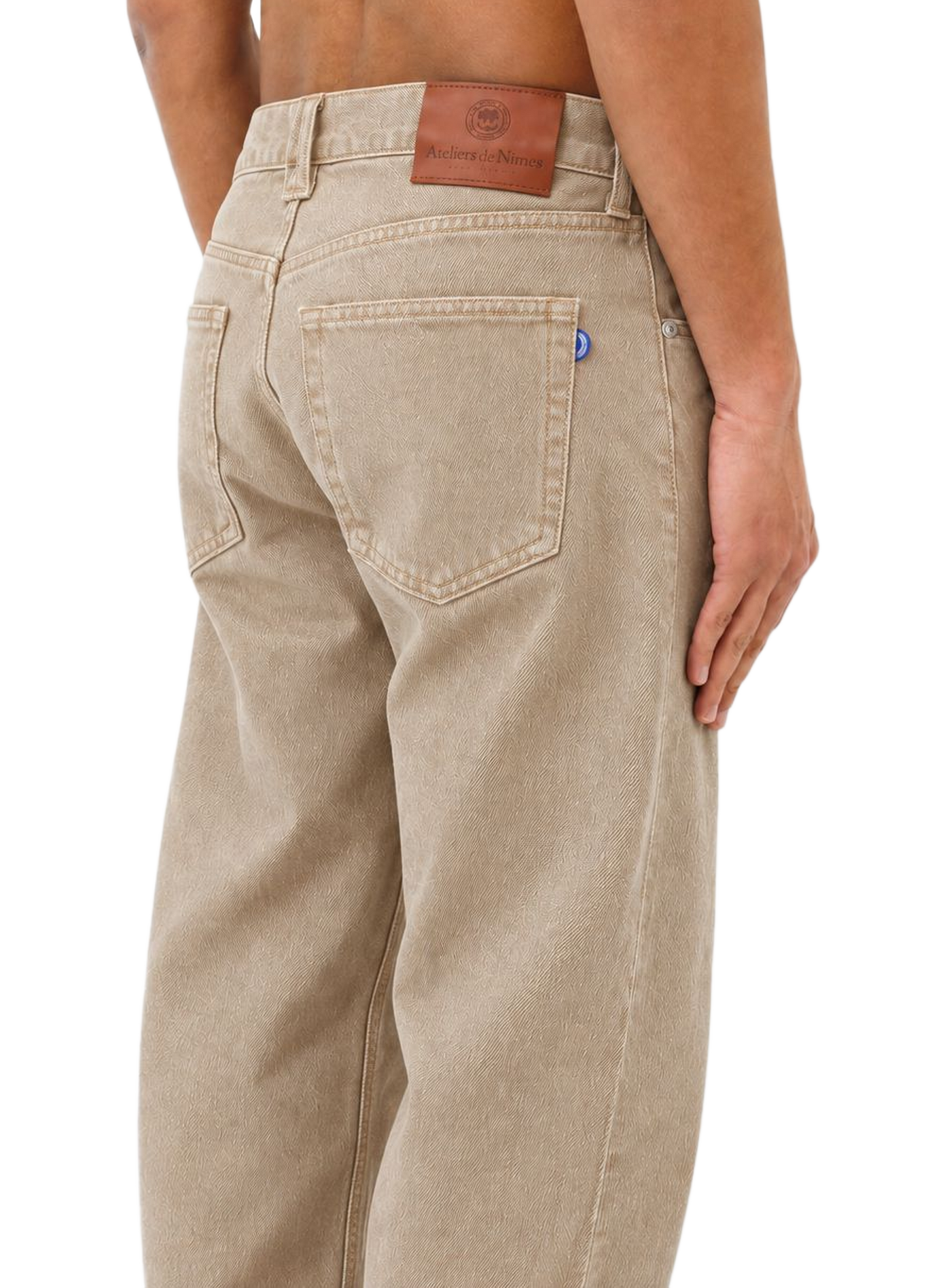 DN.88 cotton balloon jeans ATELIERS DE NIMES Beige