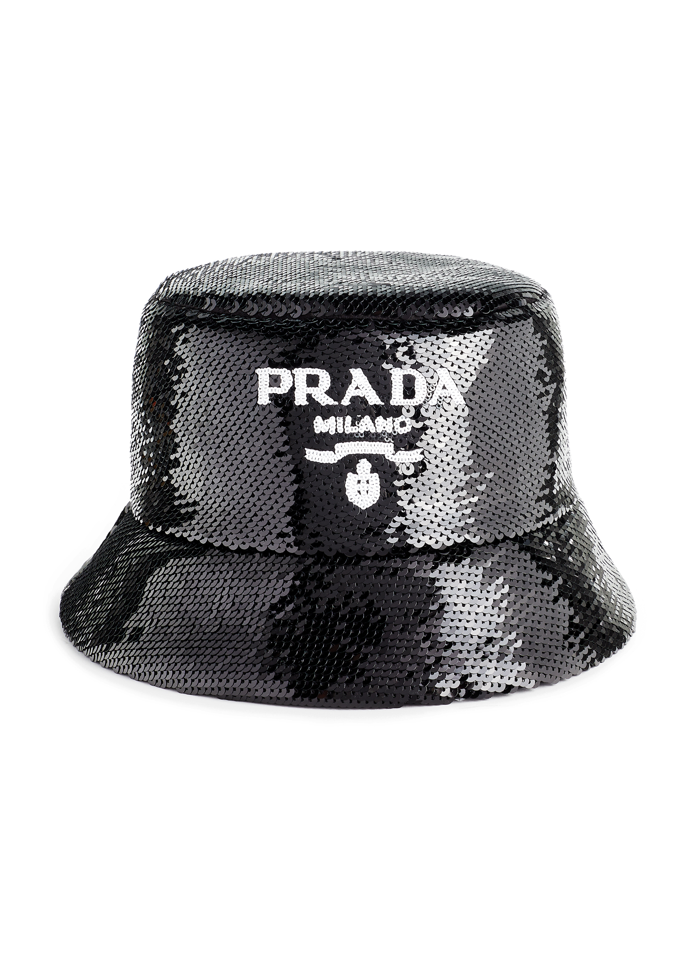 PRADA Sequinned bucket hat Multicolour