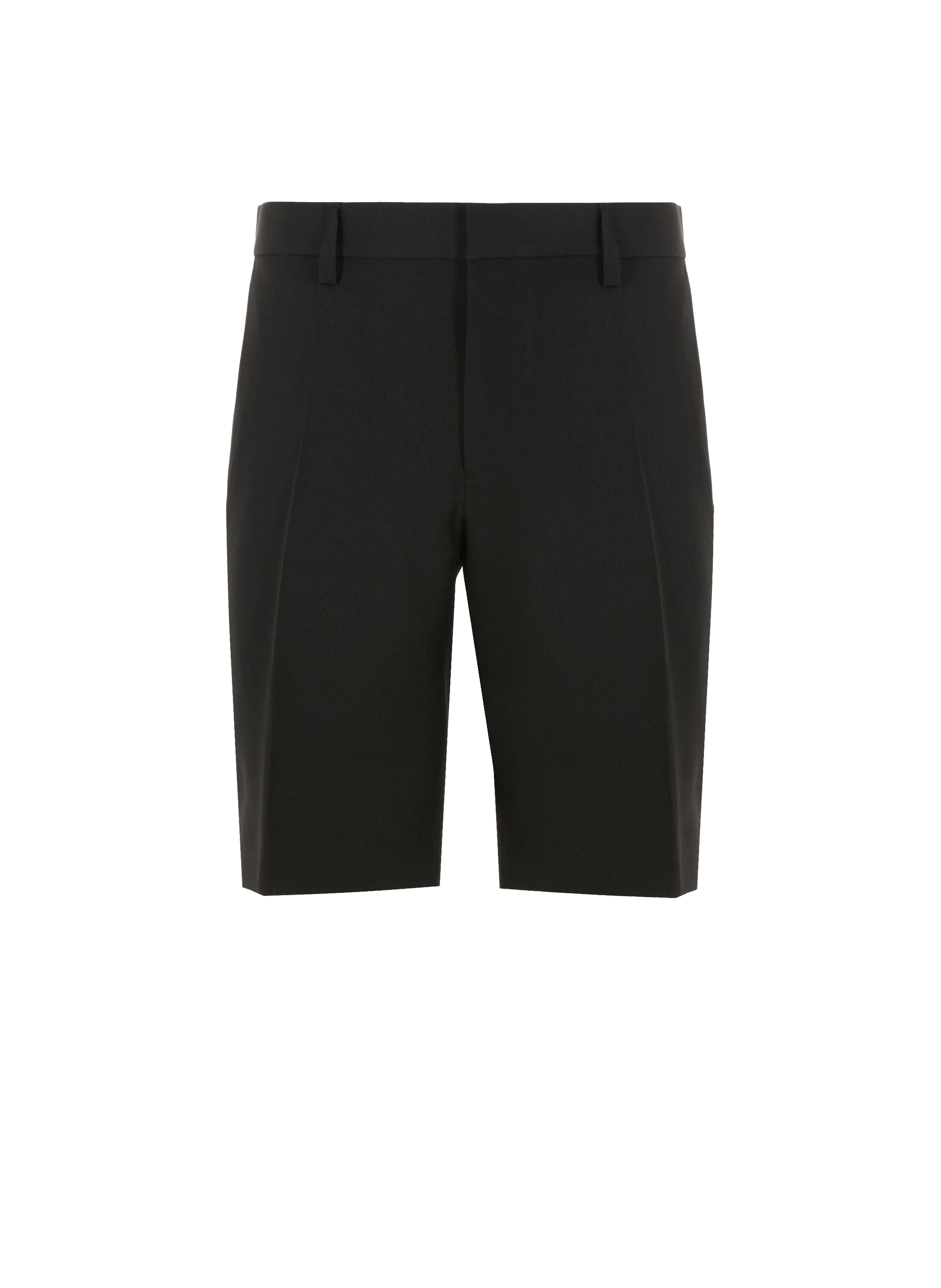 Short droit à pinces