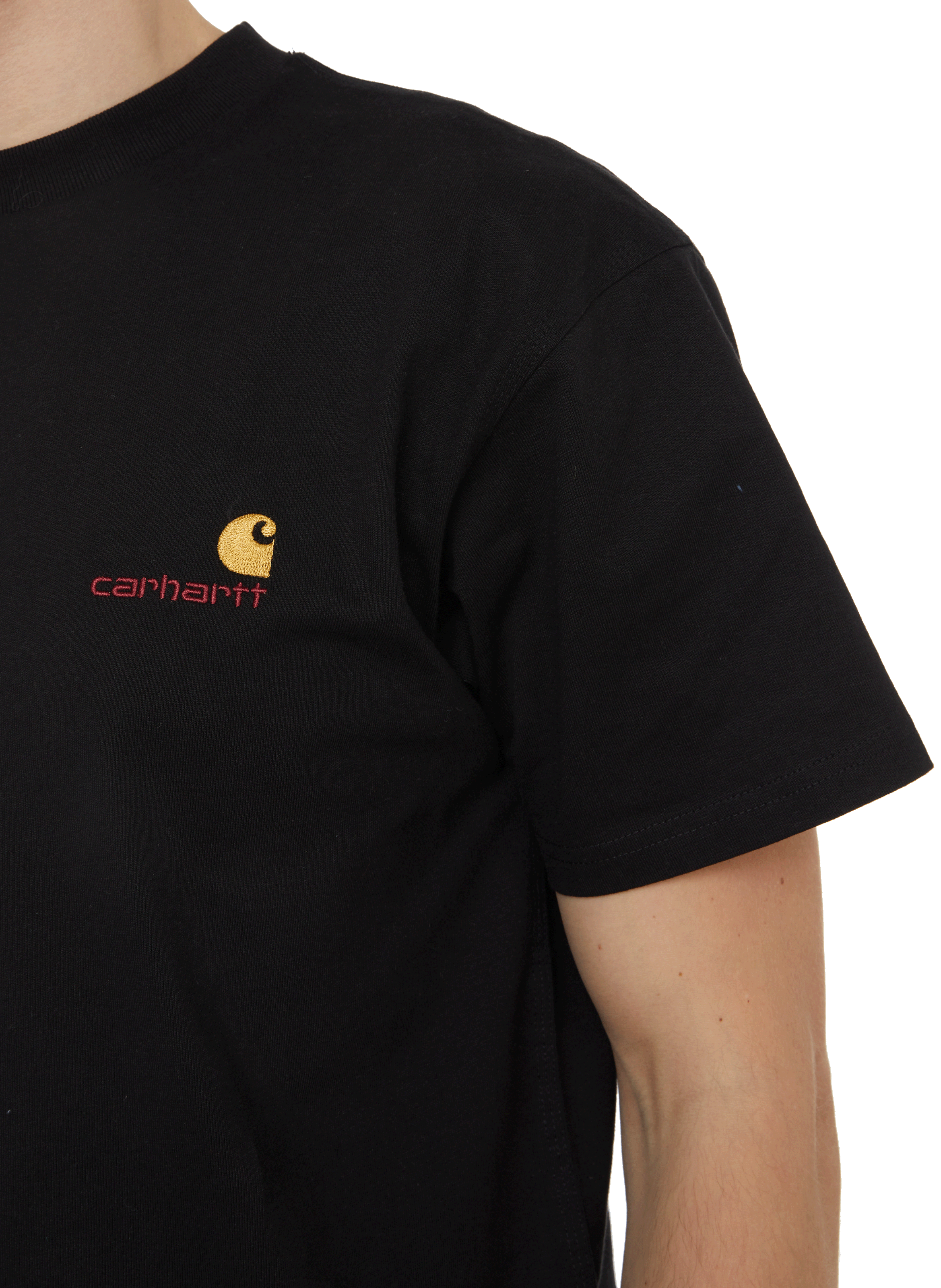 T-shirt American Script en coton CARHARTT WIP Noir