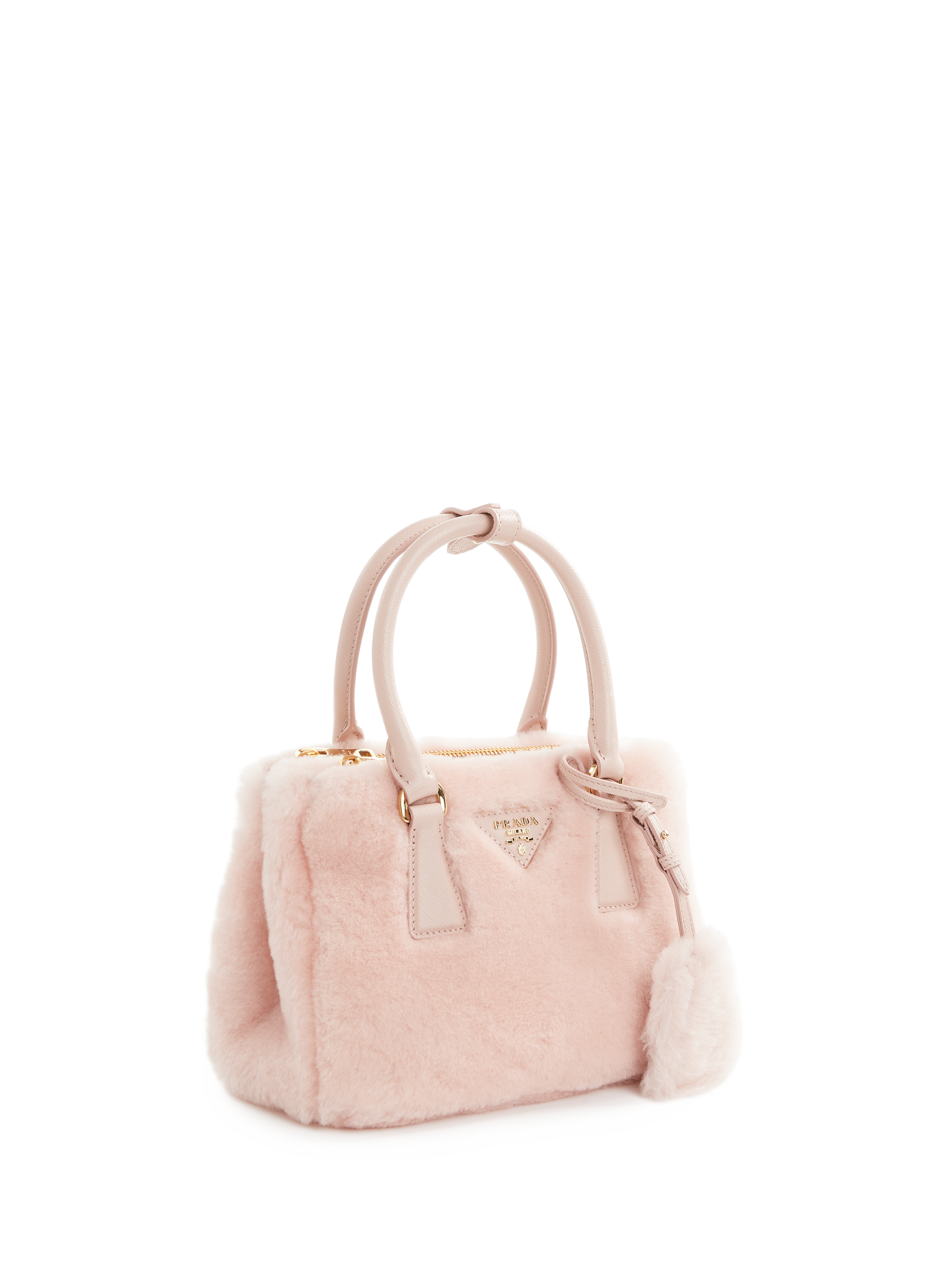 Sac à main fausse fourrure