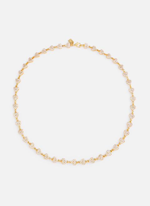 Gold Habibti chocker necklaceCRYSTAL HAZE 