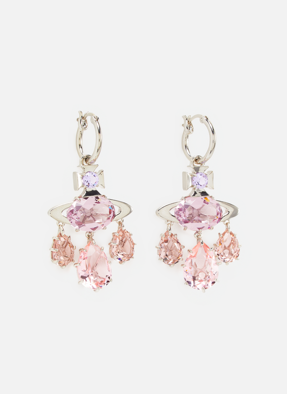 VIVIENNE WESTWOOD Augusta earrings  Pink