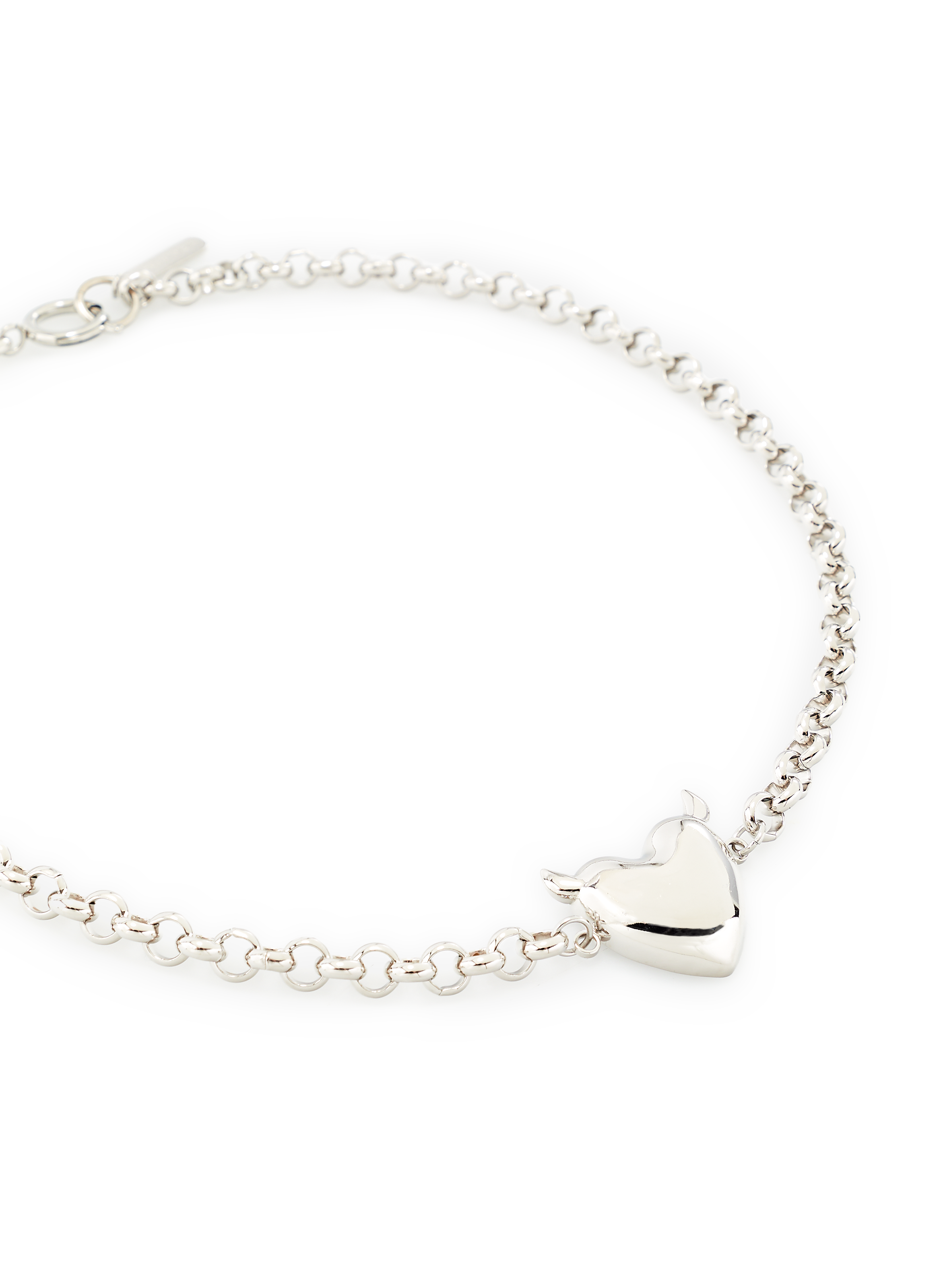 Collier Devil JUSTINE CLENQUET Argent