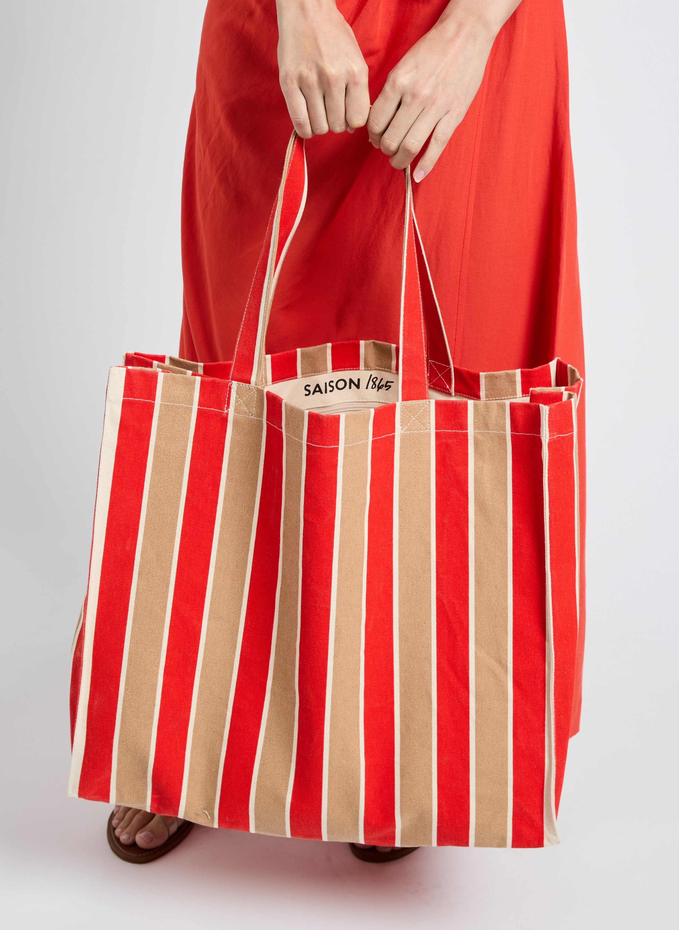 Flower tote bag SAISON 1865 Multicolour