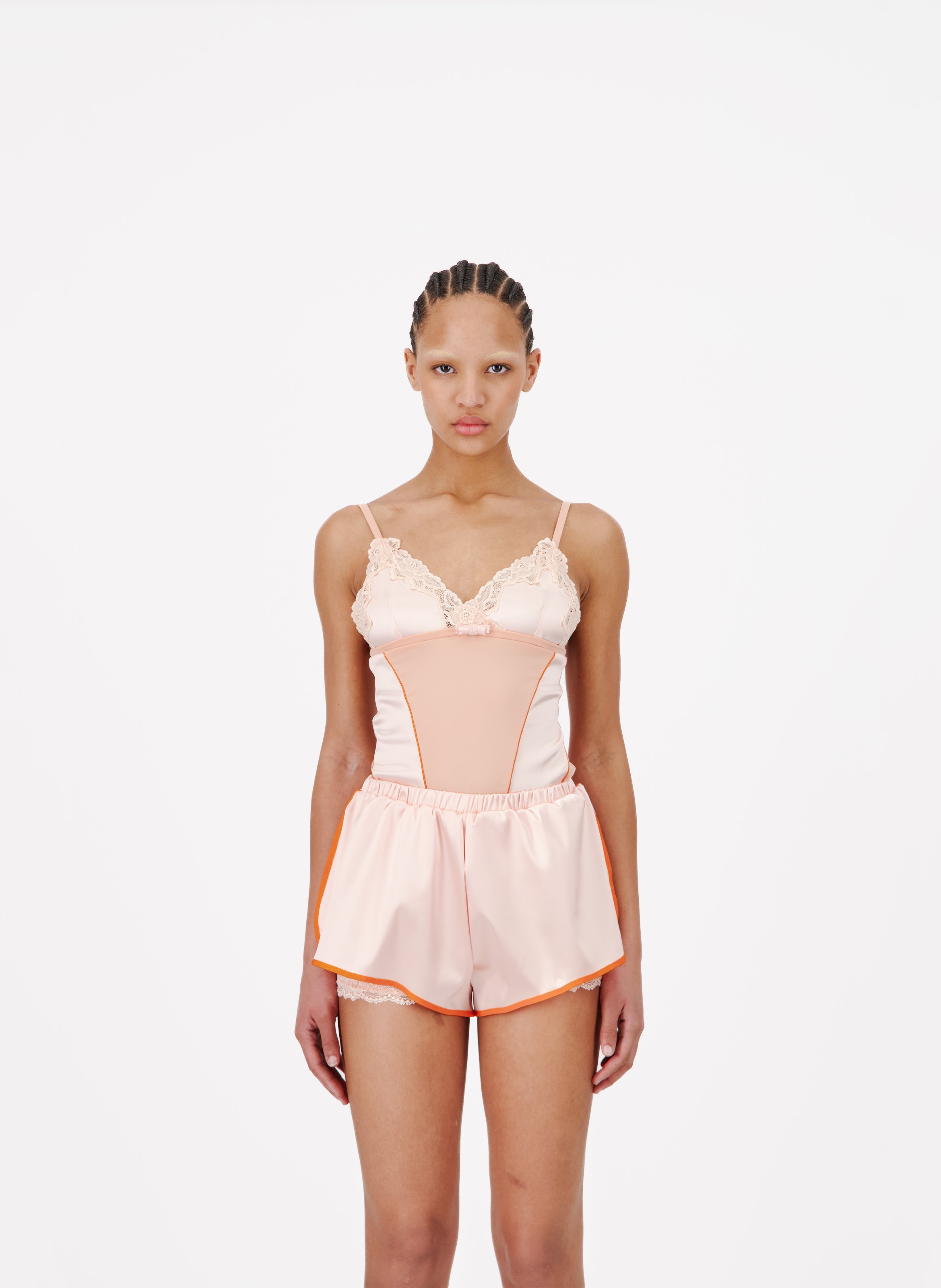 Débardeur lingerie VAILLANT Rose
