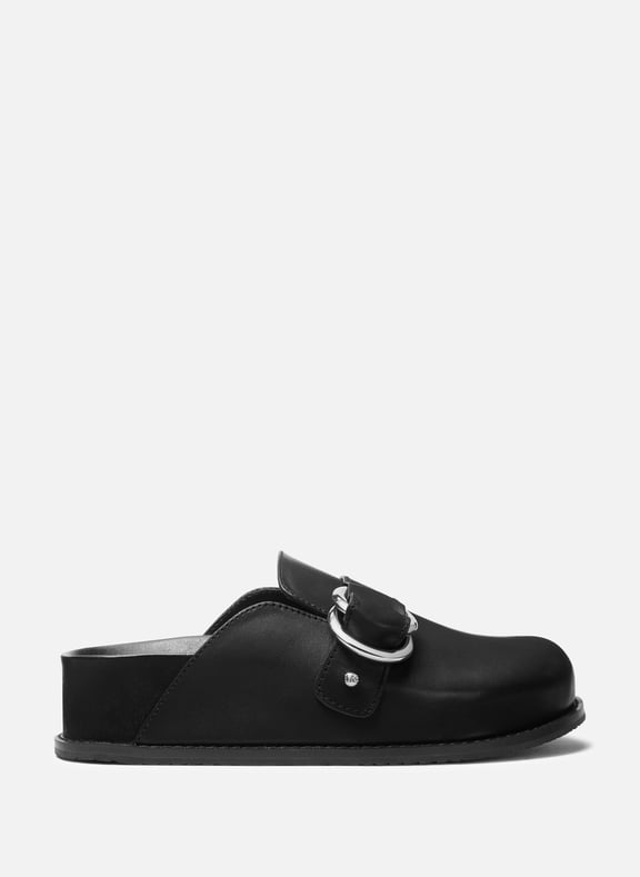 Mules Jaden en cuir Noir by MICHAEL KORS MICHAEL KORS Mules Jaden en cuir Noir