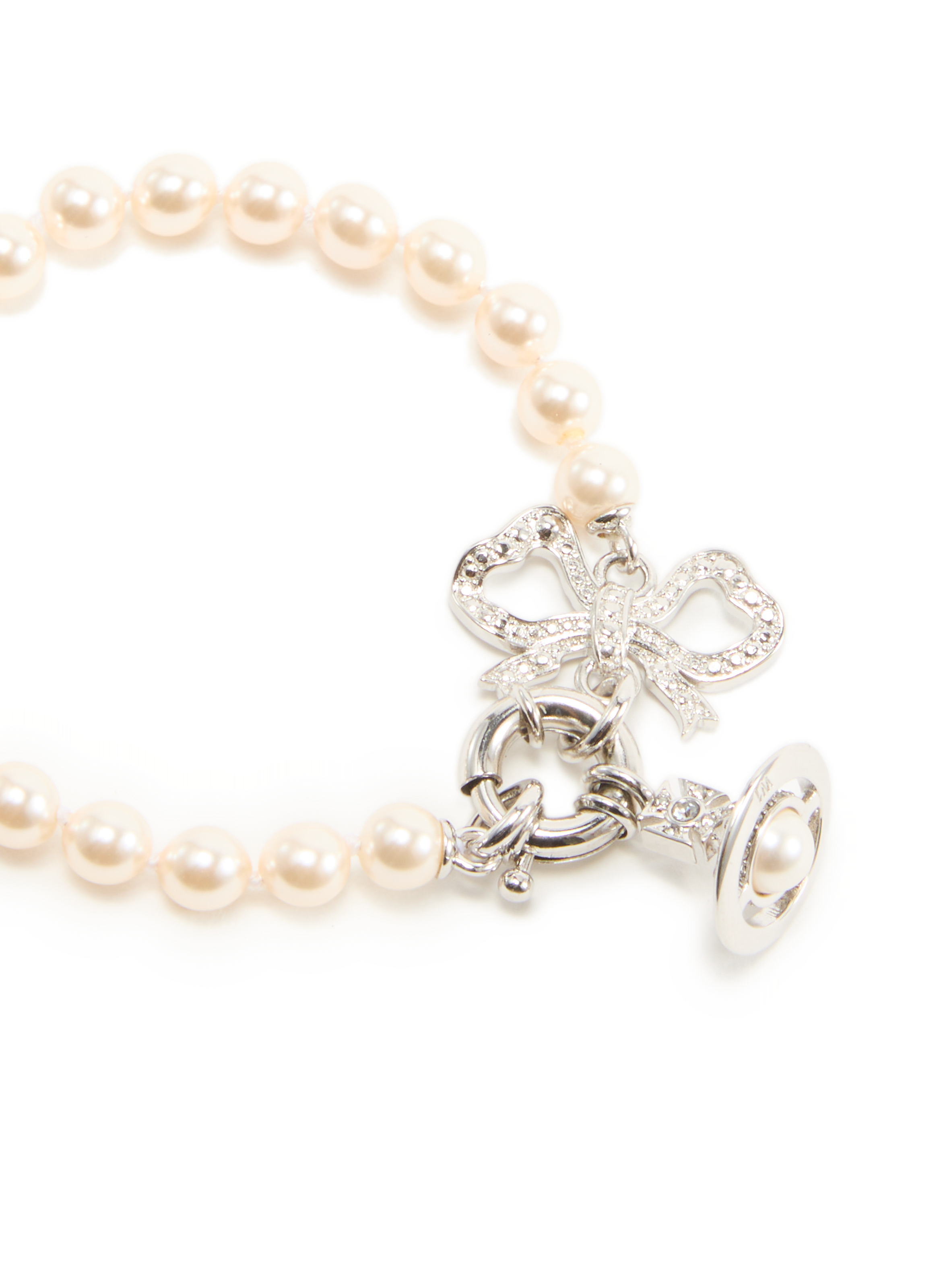 Rigoberta Beaded Bracelet VIVIENNE WESTWOOD Silver