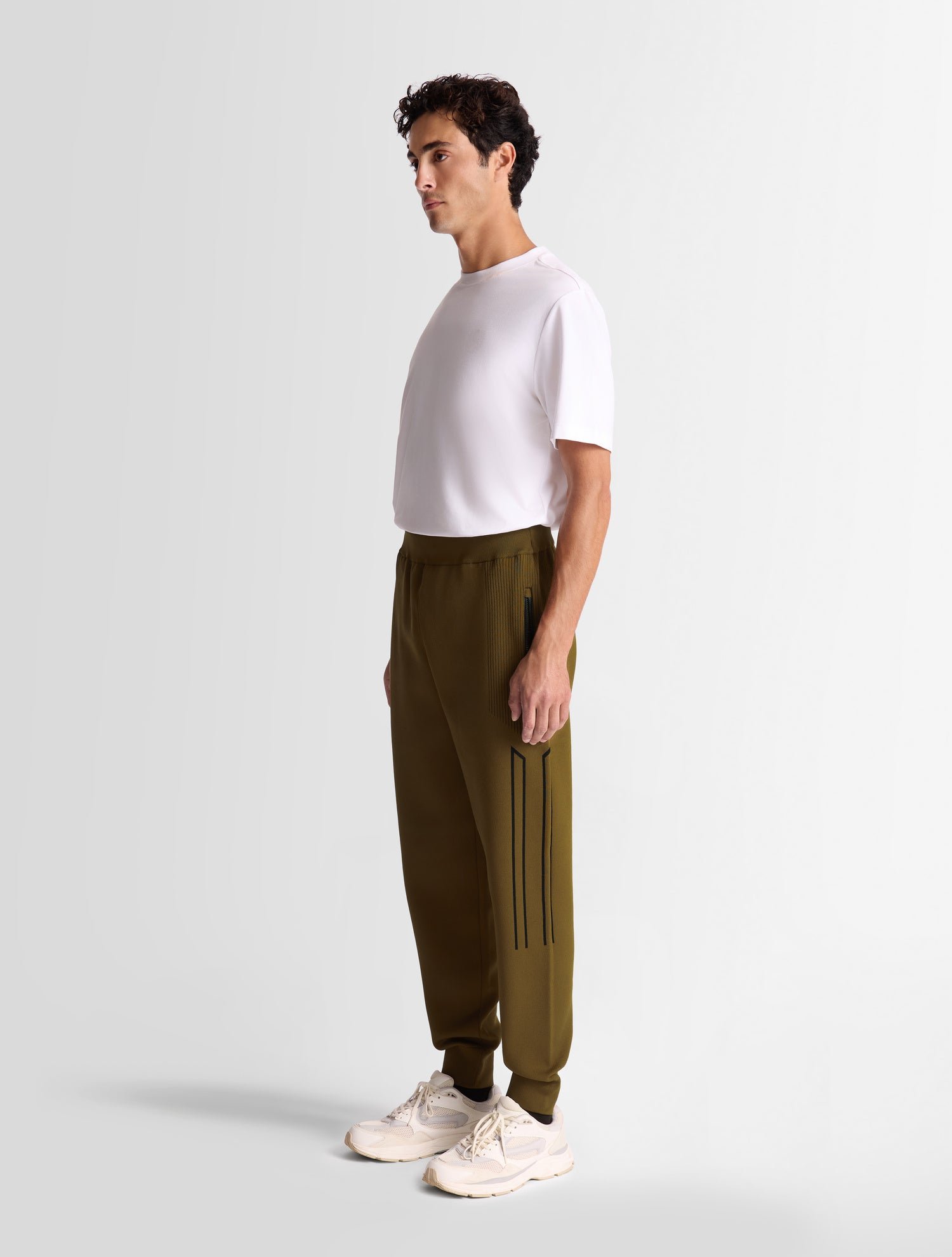 Pantalon cyrion coupe regular FUSALP Marron