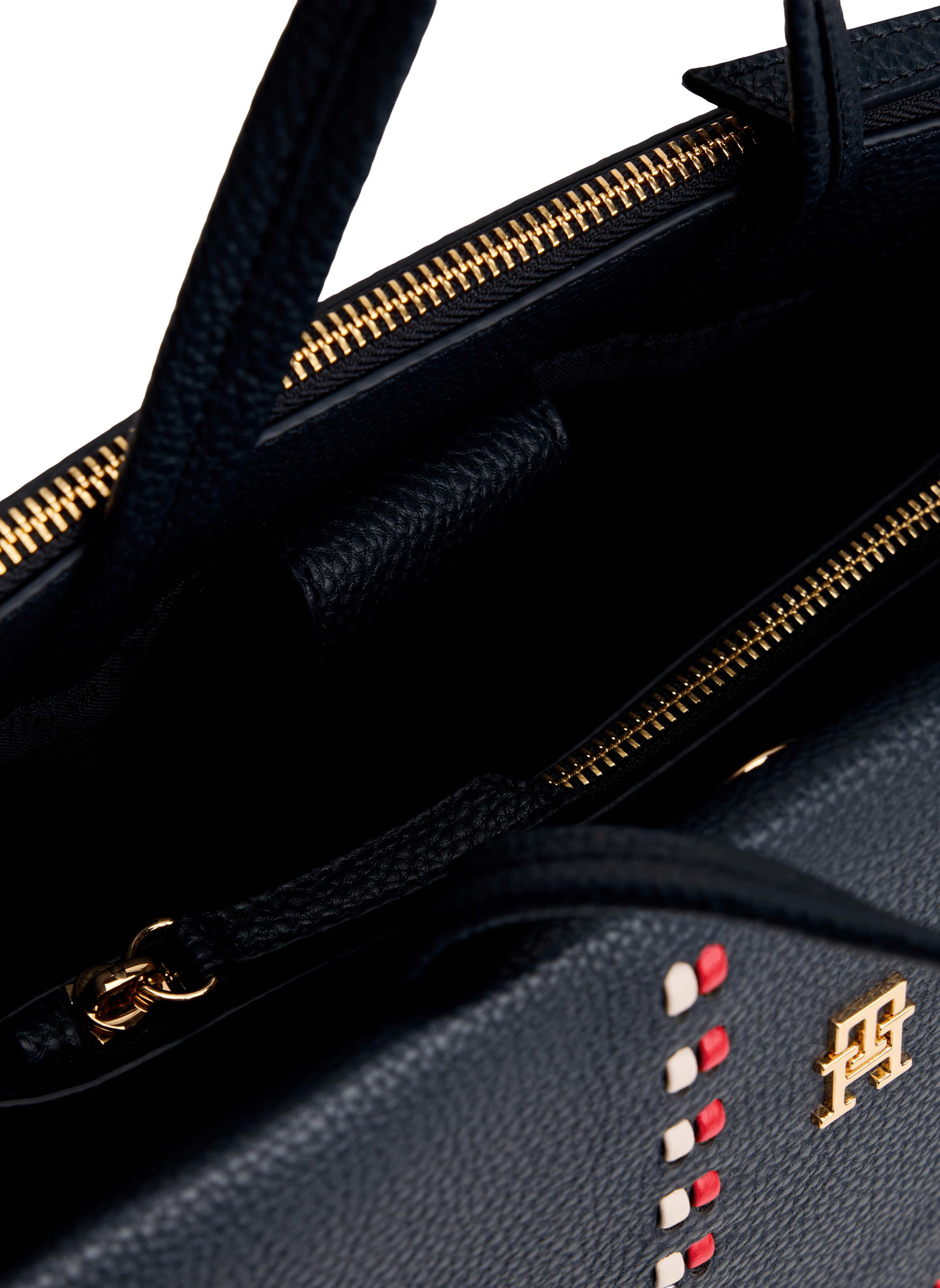 Tote bag with removable closure TOMMY HILFIGER Blue