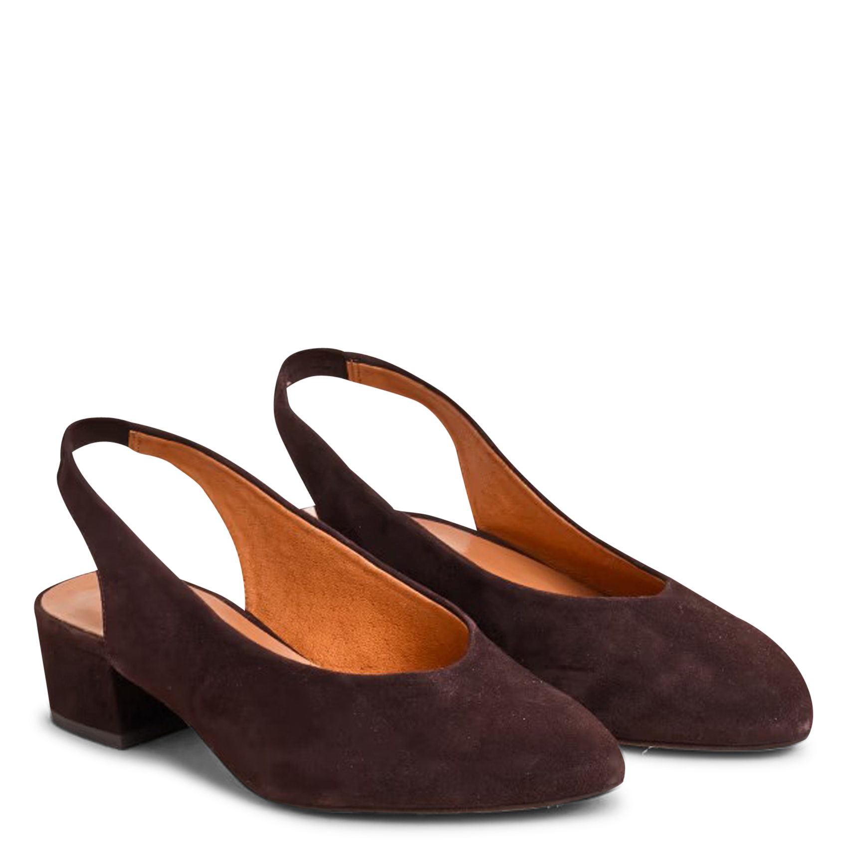 Ballerines en cuir vince JONAK Marron