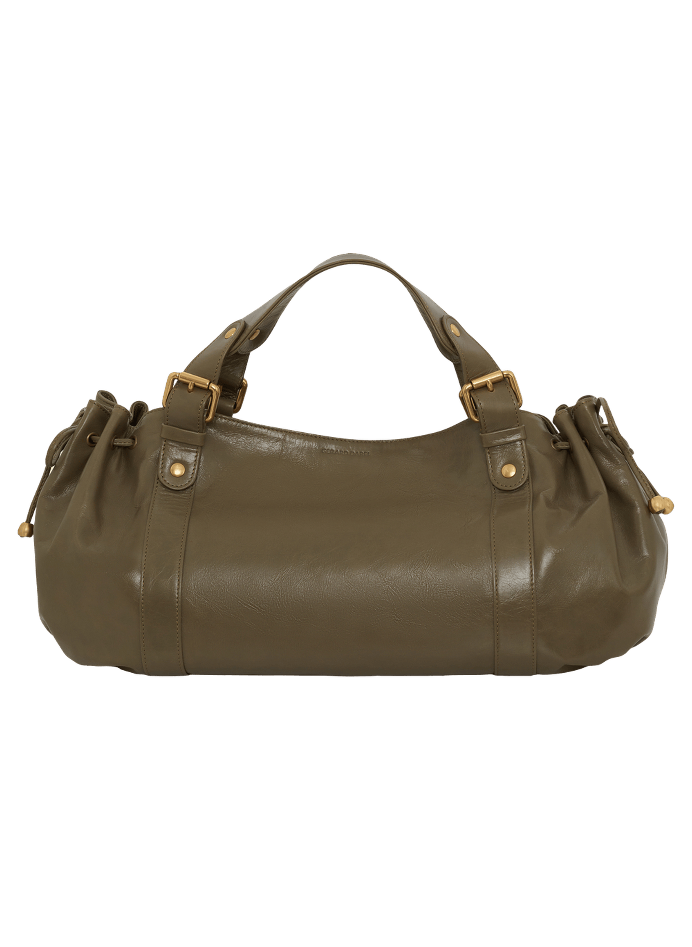 Sac à main en cuir effet froissé - 24h GERARD DAREL Vert