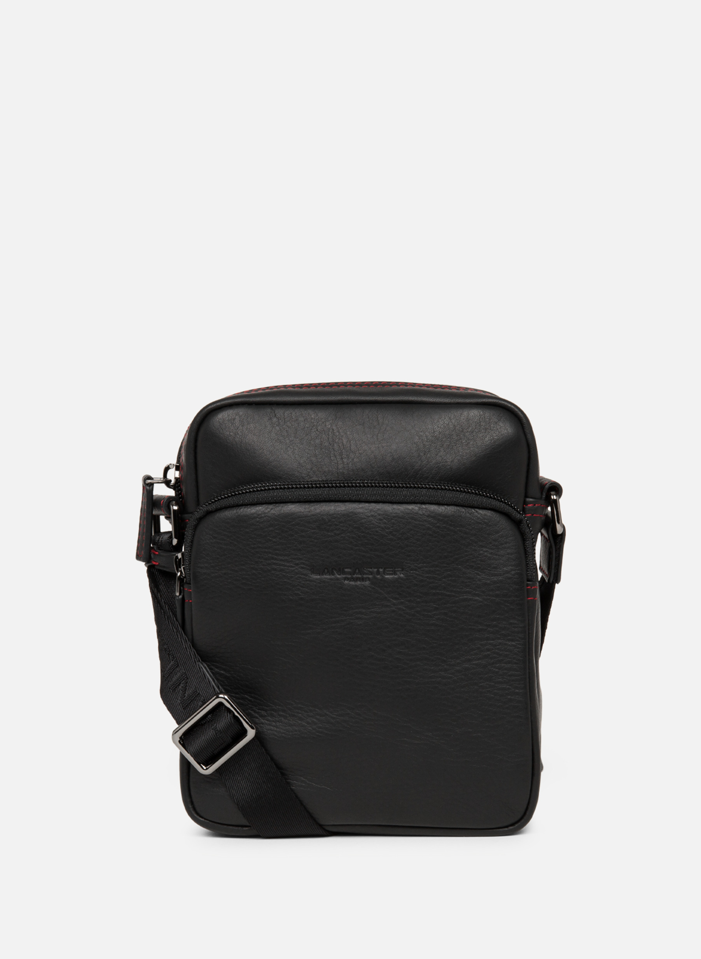 Petit sacoche - soft vintage LANCASTER Noir