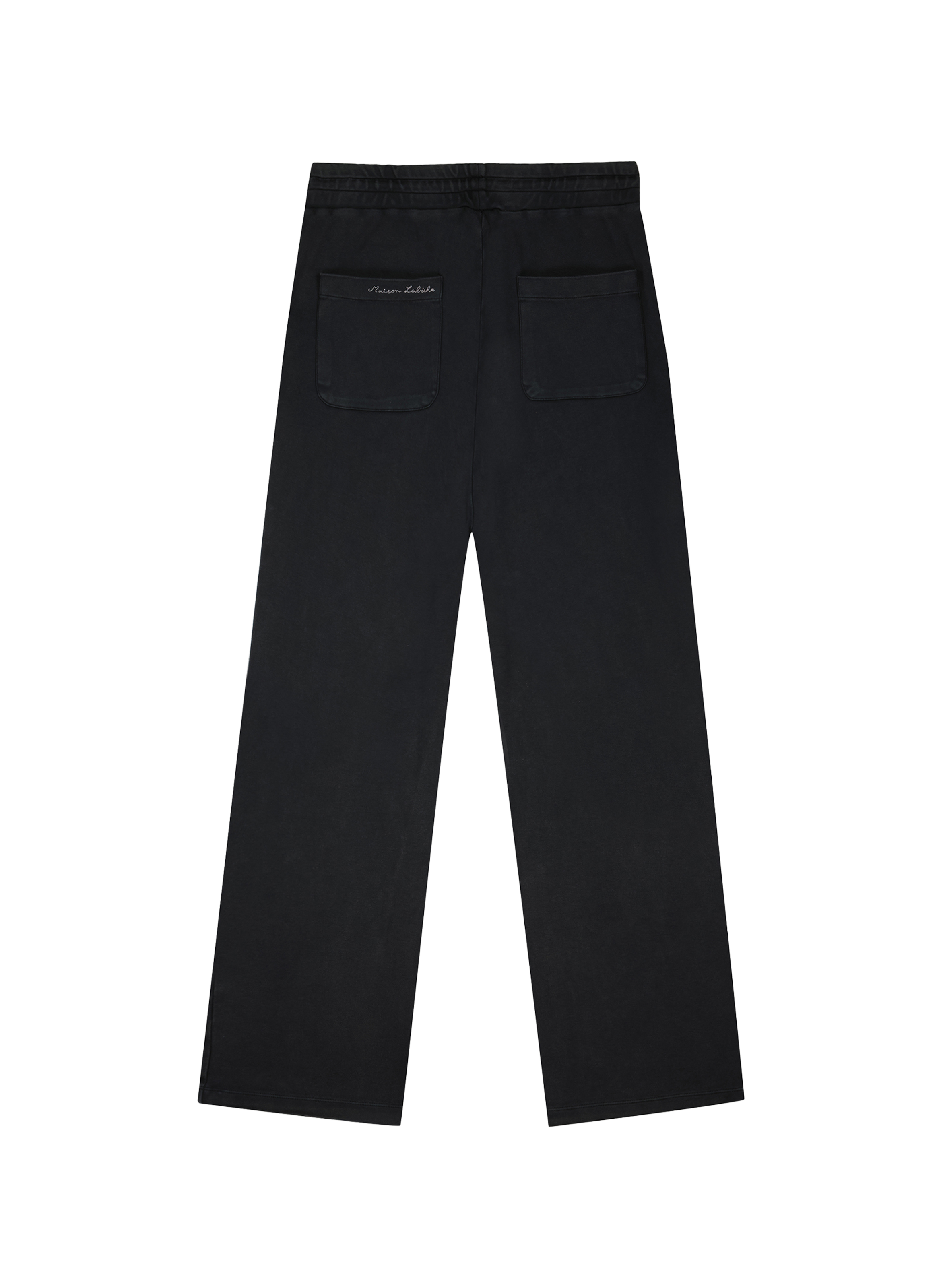 Pantalon de survêtement Largeau en coton MAISON LABICHE Noir