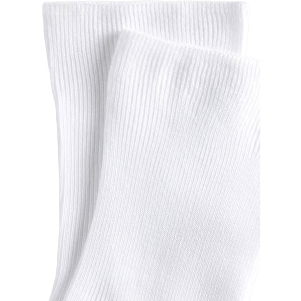 Chaussettes côtelées mi-hautes en coton mélangé