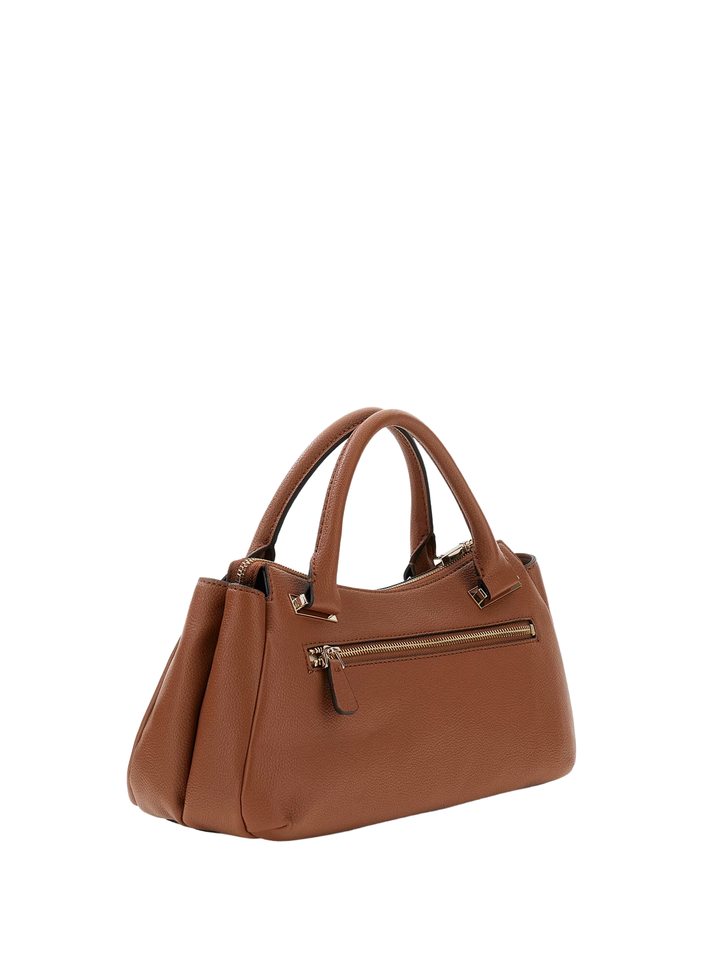Sac à main avec charms effet cuir GUESS Marron