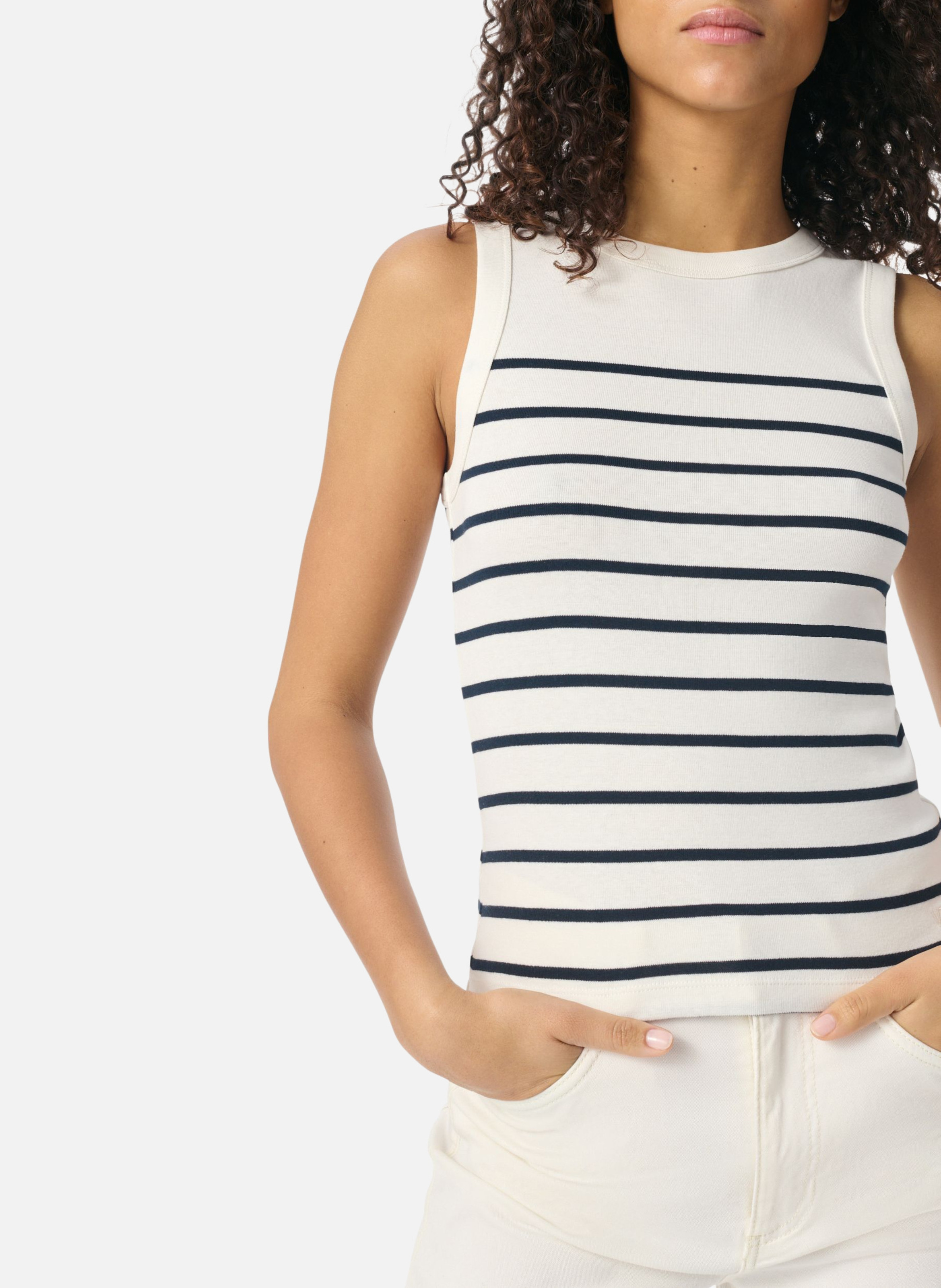 Débardeur gaia VANESSA BRUNO Blanc