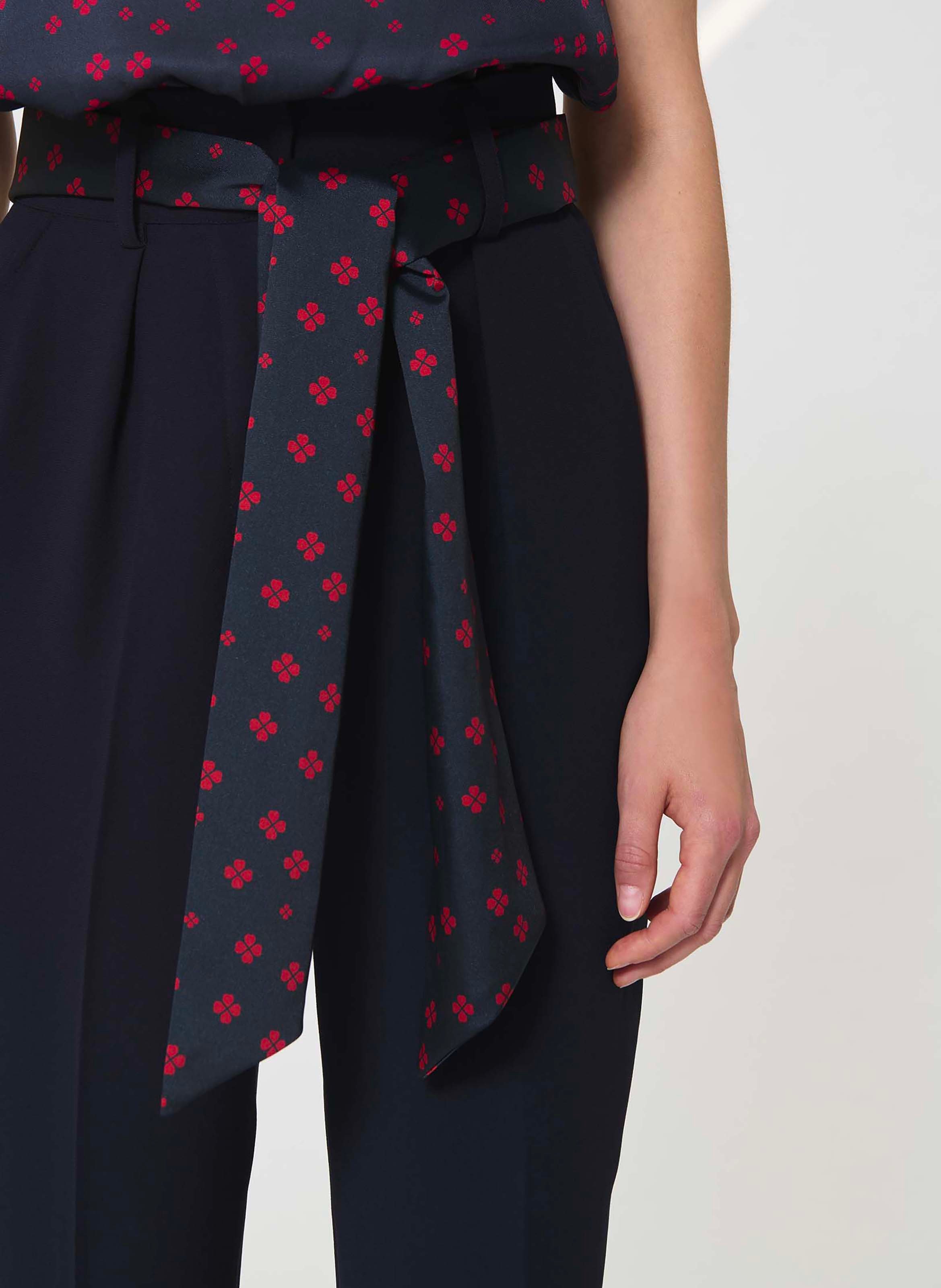 Pantalon paga TARA JARMON Bleu