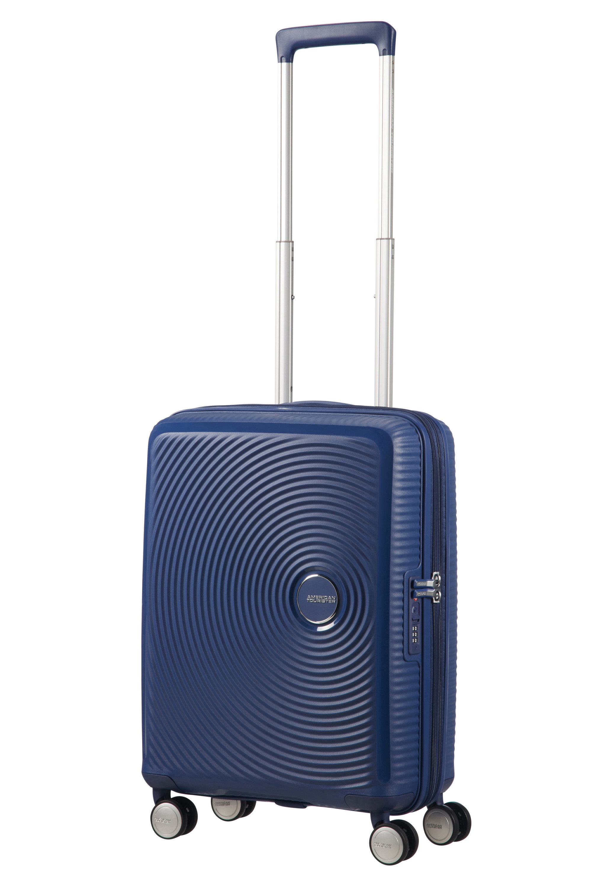 Soundbox valise 4 roues taille s AMERICAN TOURISTER Bleu