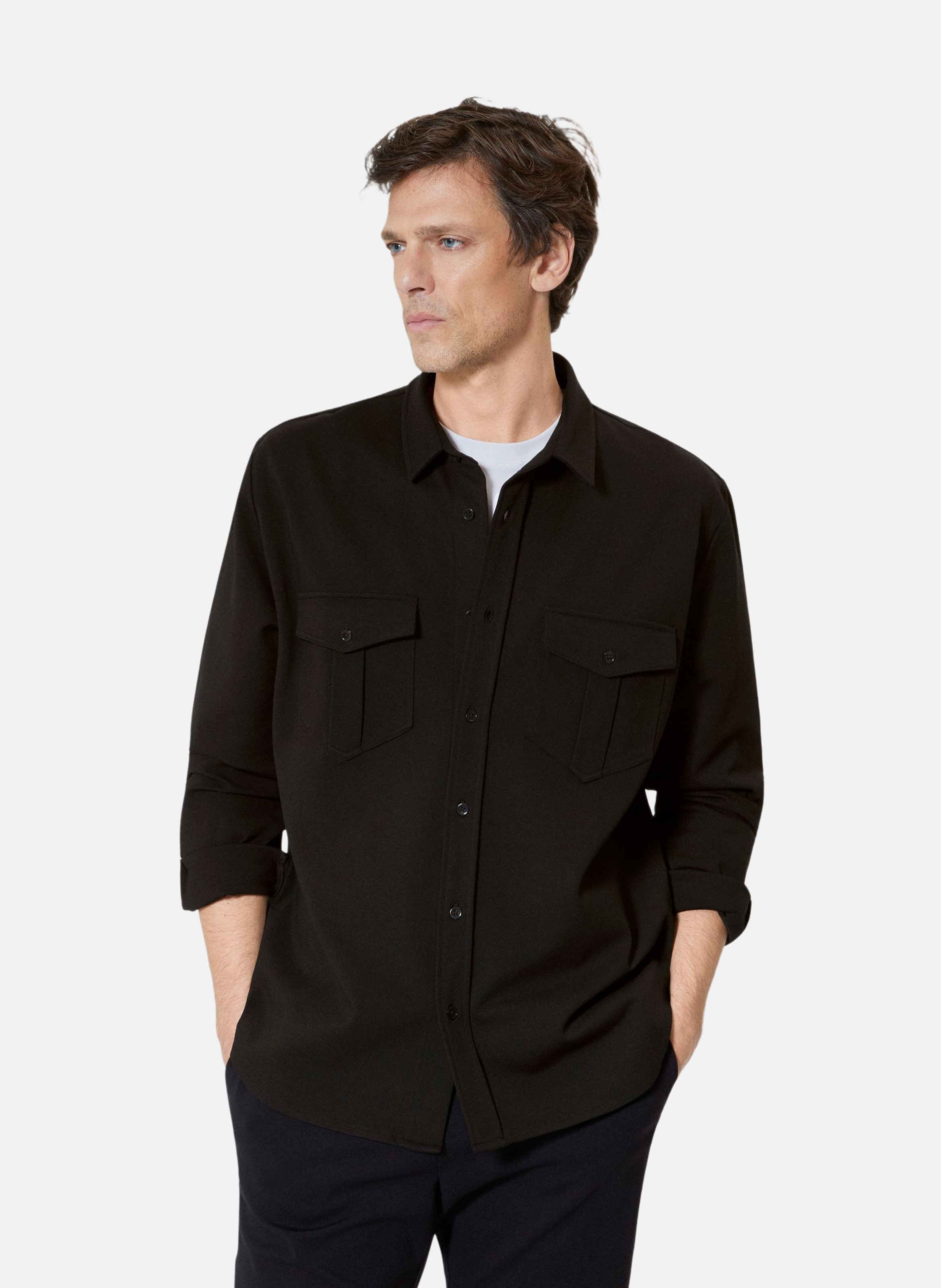 Chemise en milano THE KOOPLES Noir