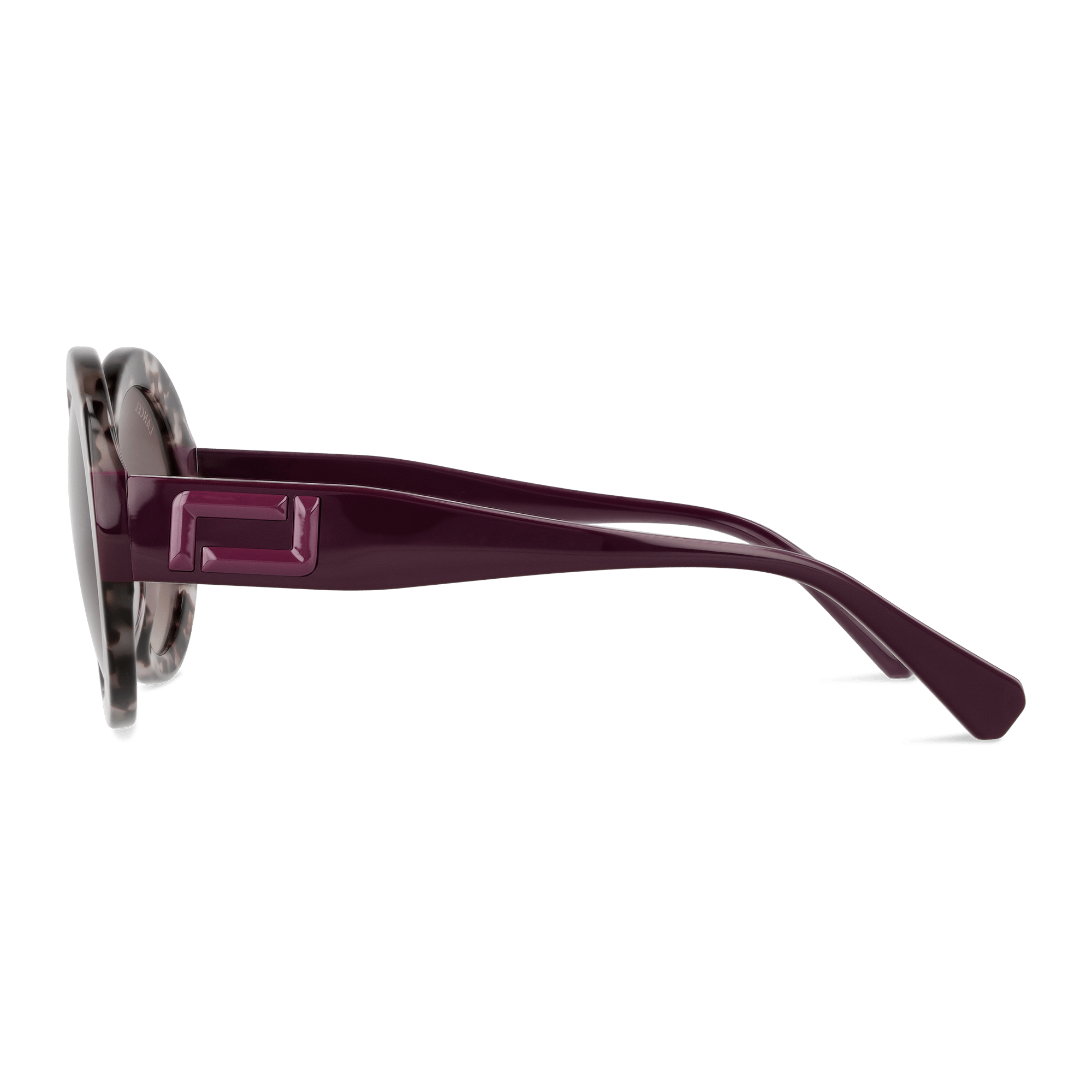 Lunettes de soleil rosie de lancel en acétate LANCEL Marron