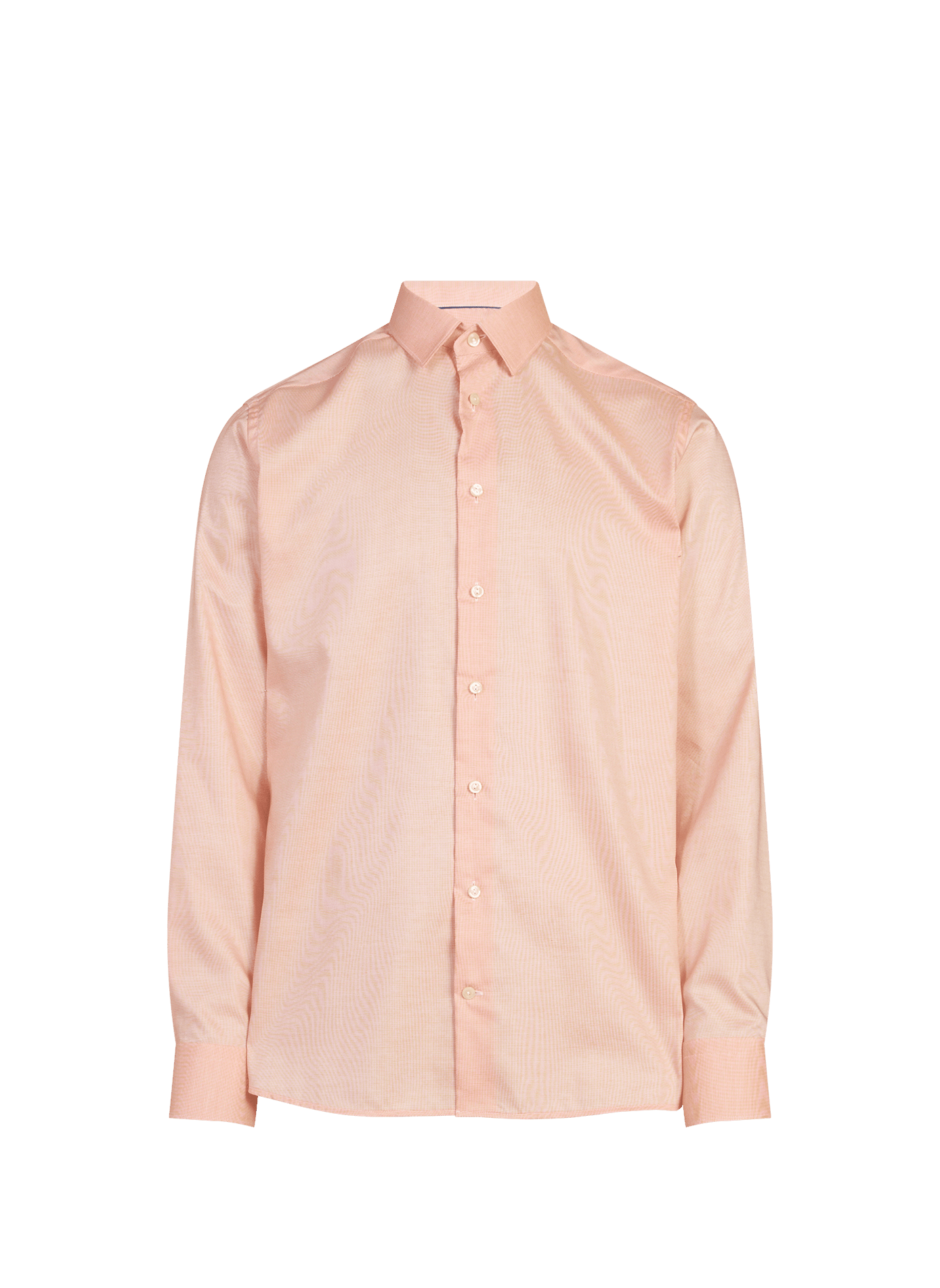 Chemise manches longues en coton  ETON Orange